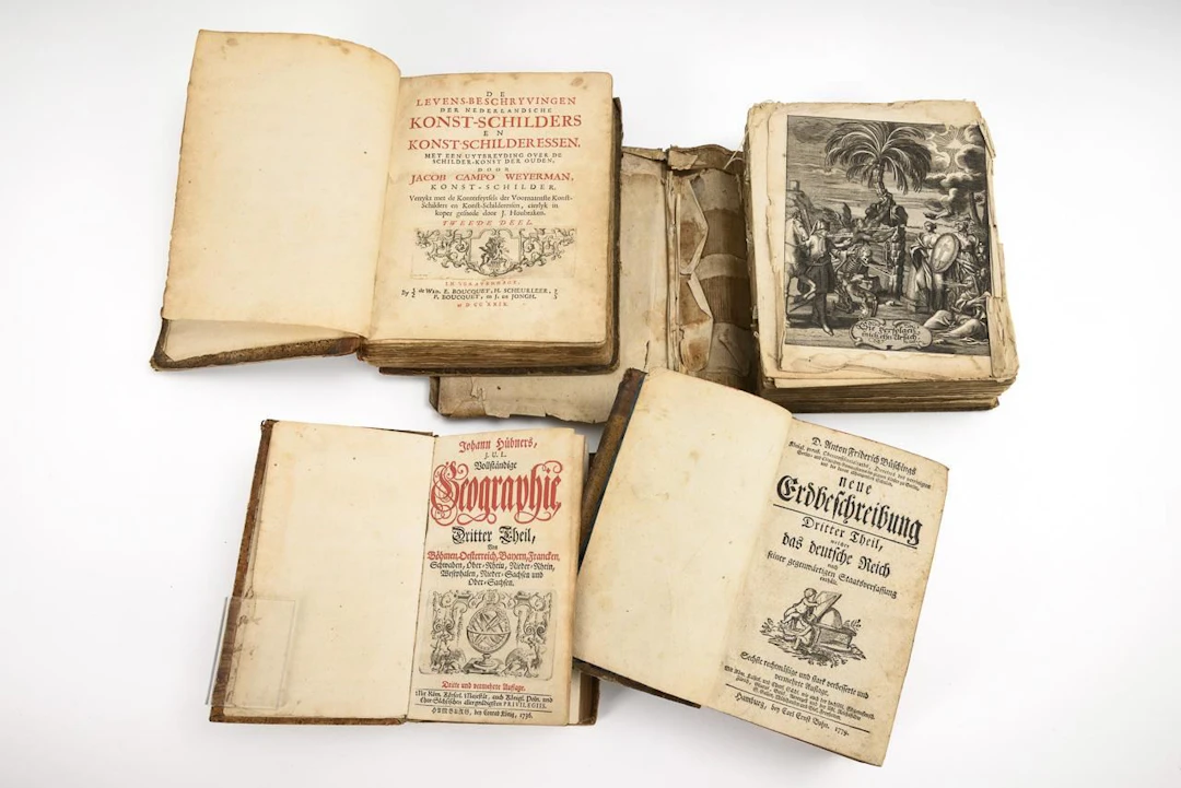 4 Books from the 17th/18th Century