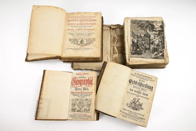4 Books from the 17th/18th Century