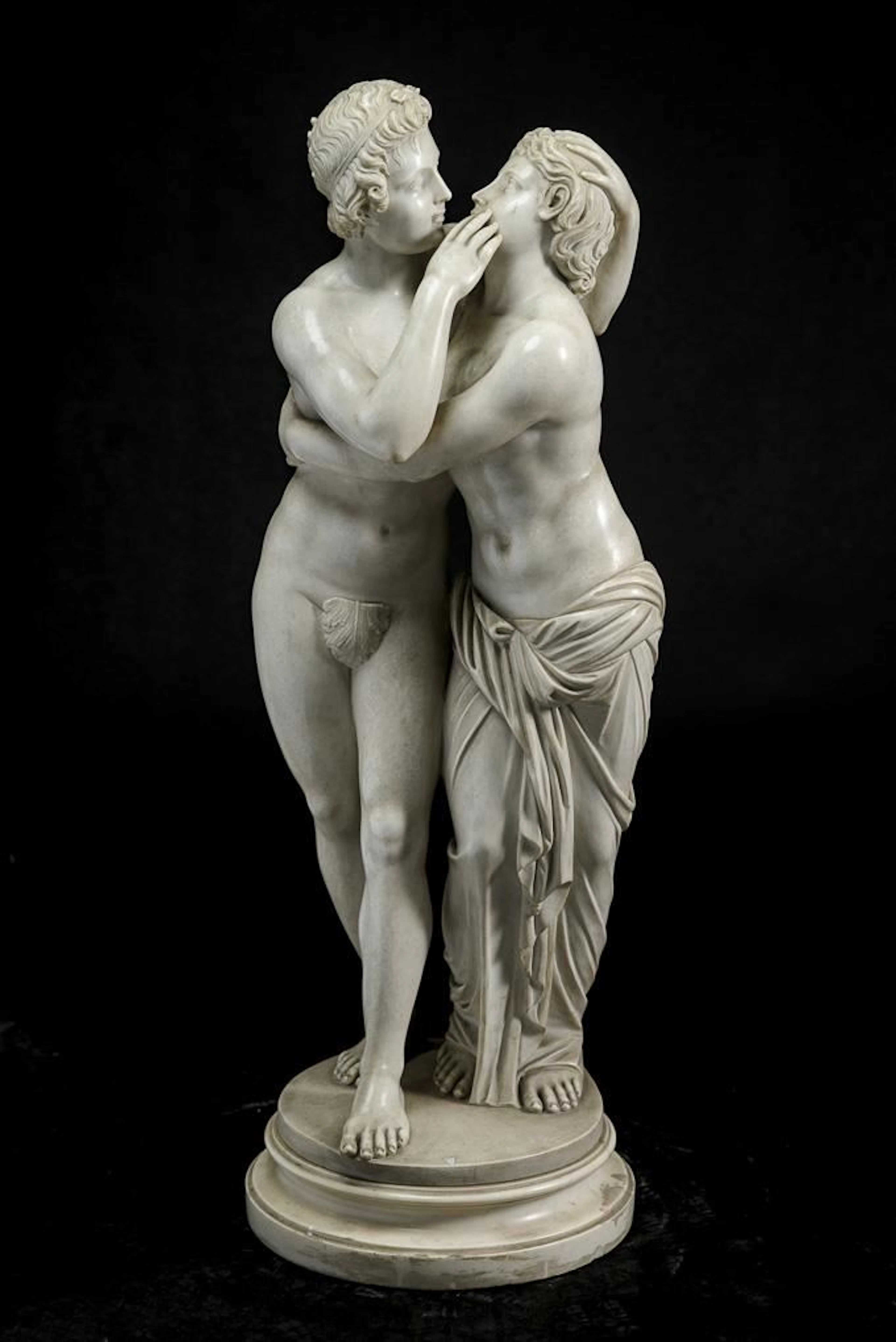 Large Group Sculpture: Cupid and Psyche