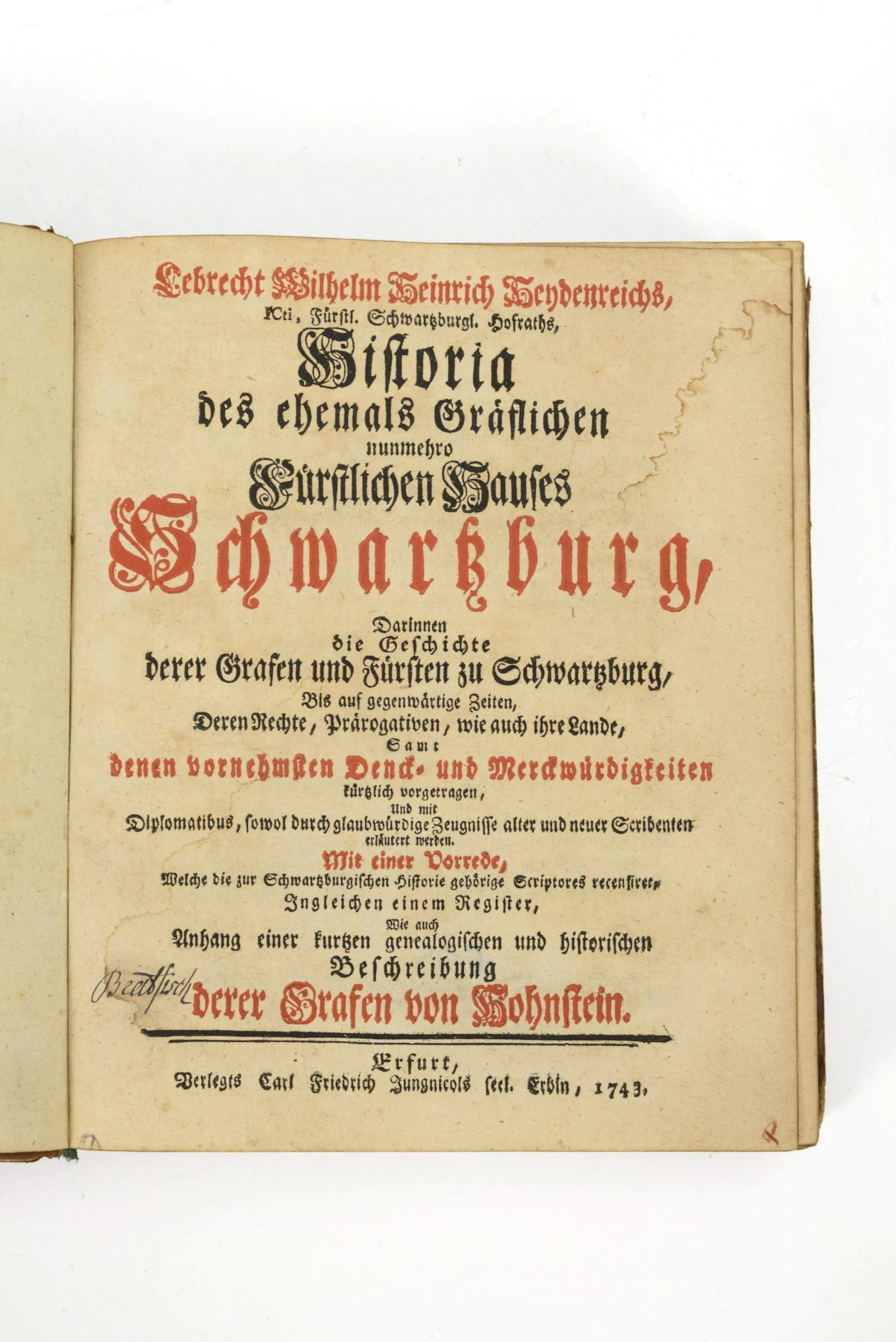 HEYDENREICH, Lebrecht Wilhelm Heinrich, HEYDENREICH, Lebrecht Wilhelm