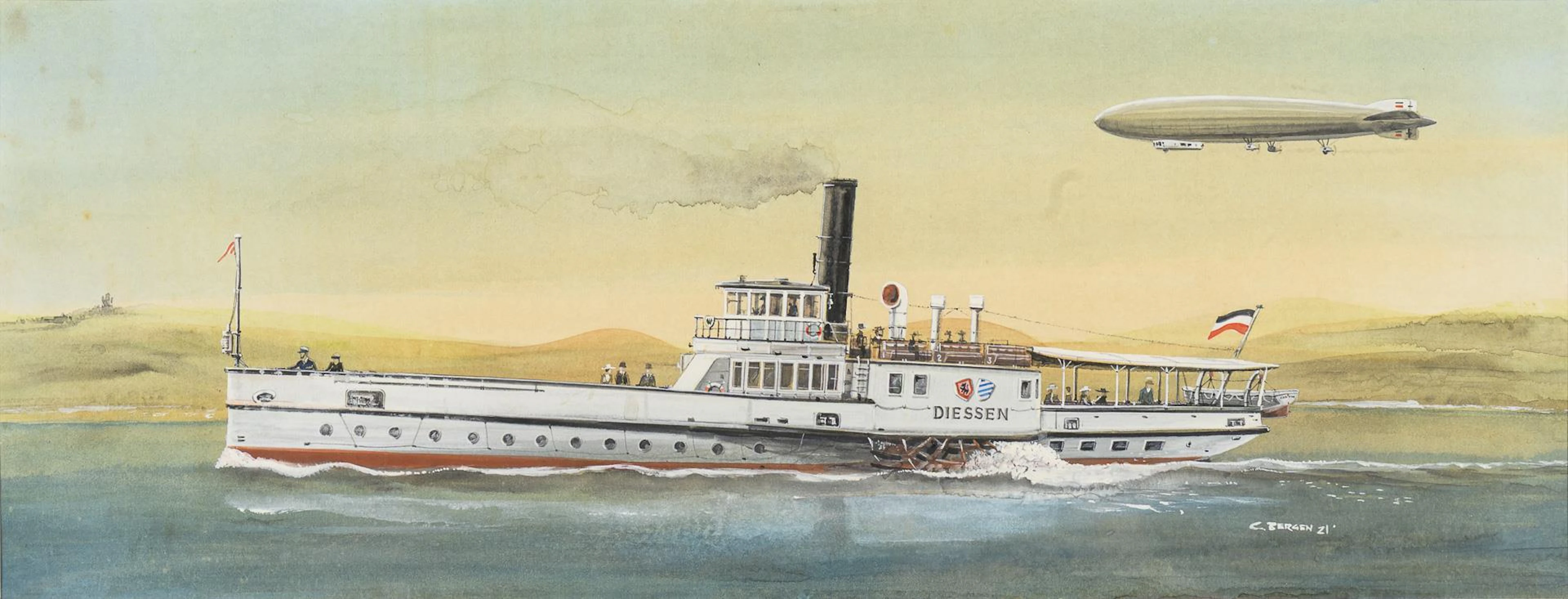 BERGEN, Claus (1885 Stuttgart - 1964 Lenggries), BERGEN, Claus (1885