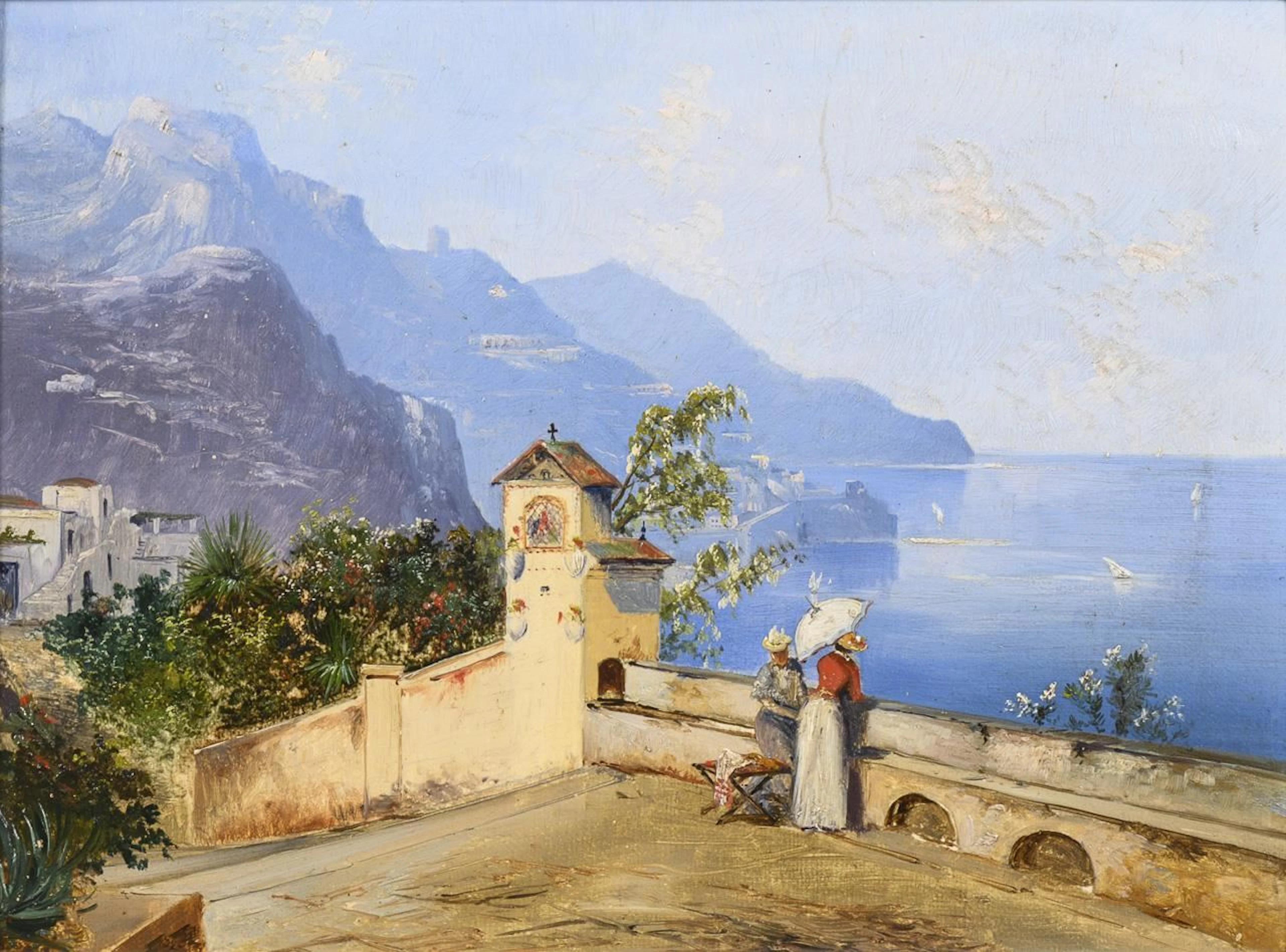 Mediterranean Coastal Landscape