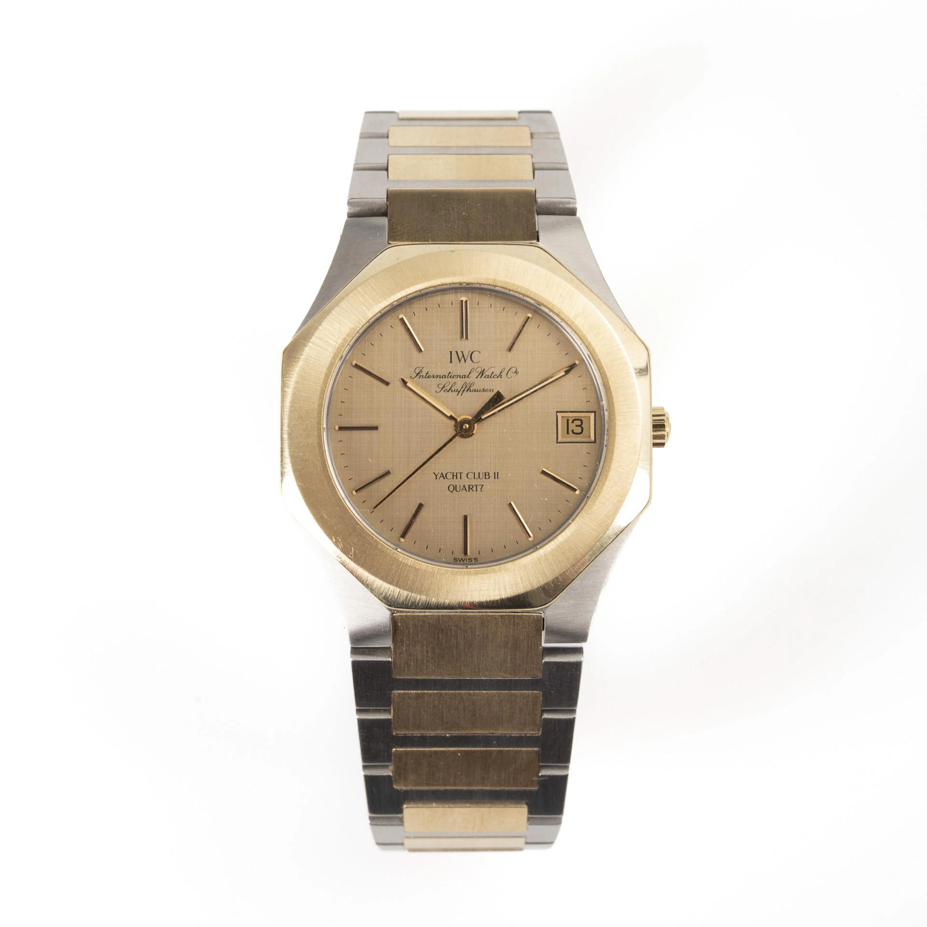 Classic men's wristwatch "Yacht Club II". IWC.