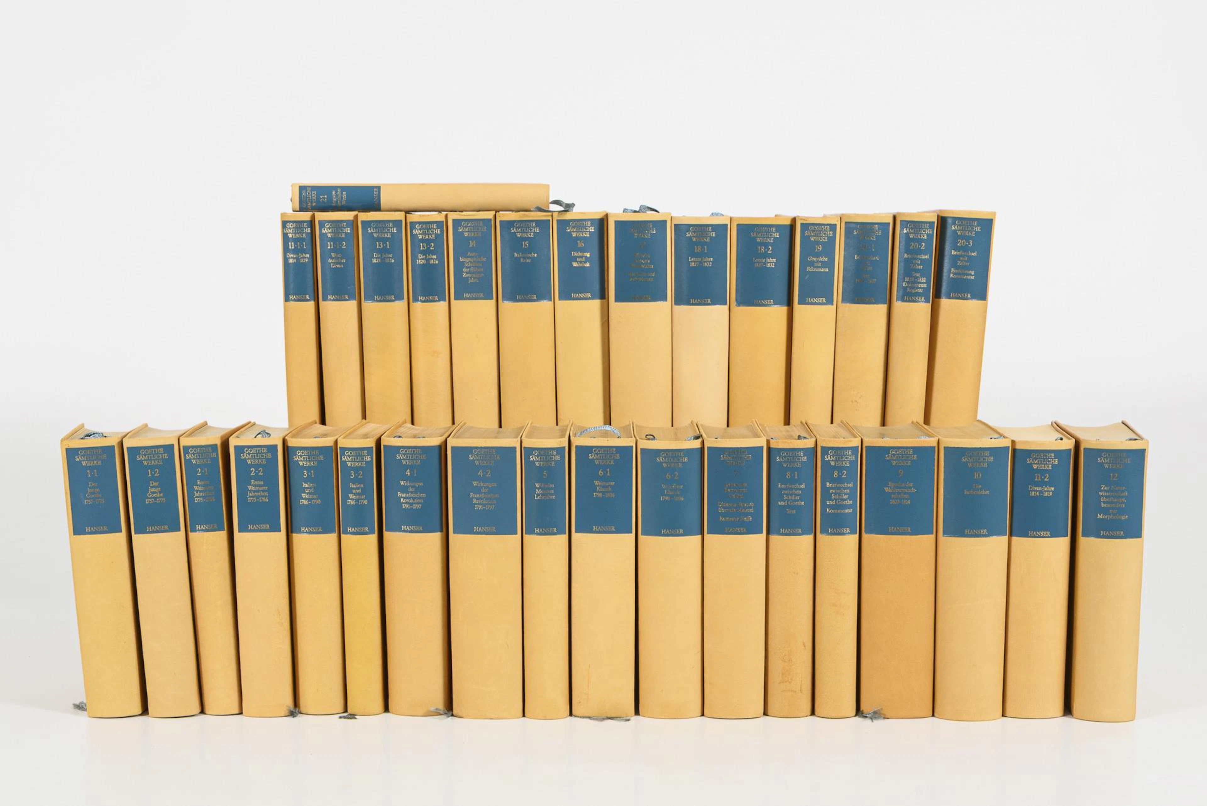 Goethe - Munich Complete Edition, 33 volumes