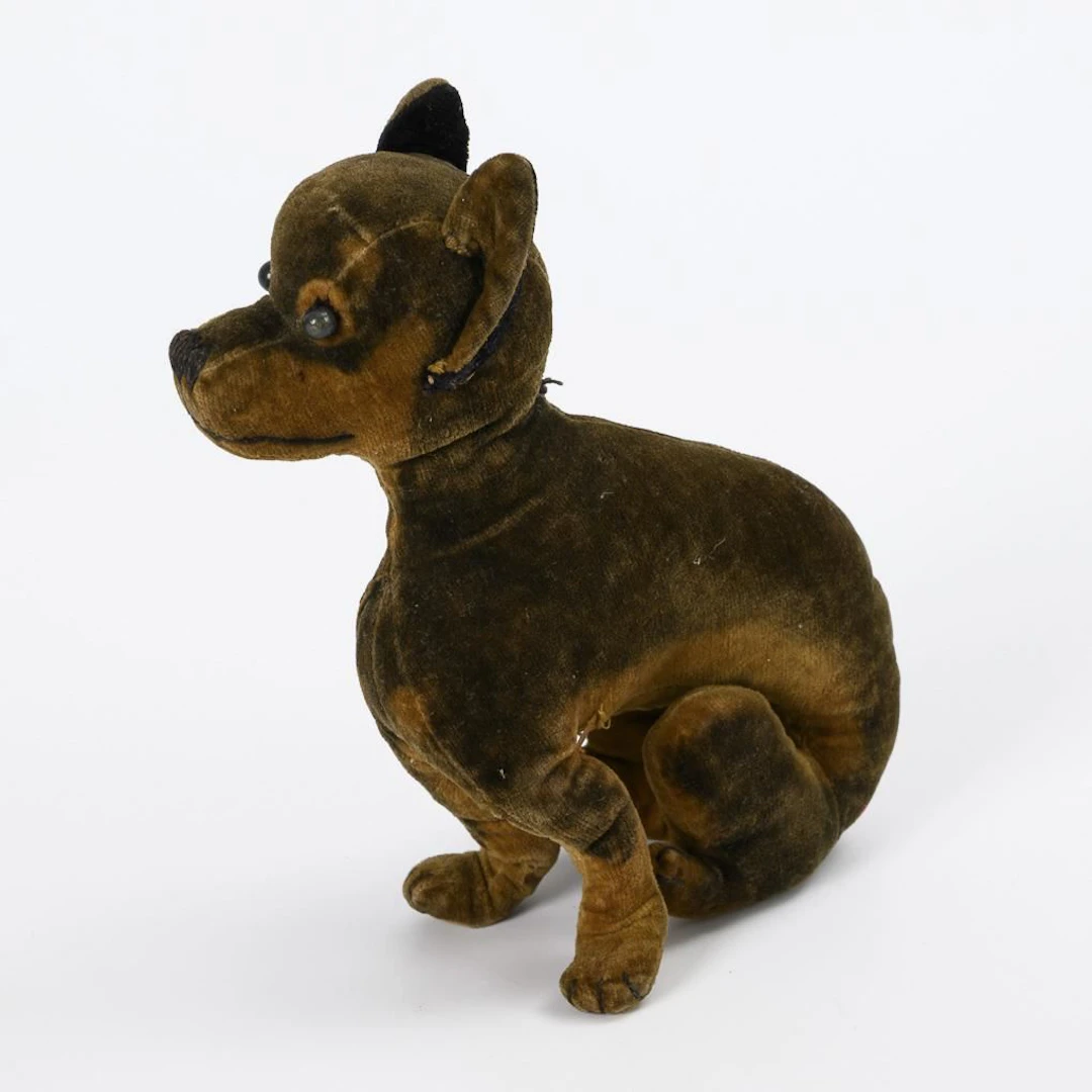 Antique Velvet Dog.