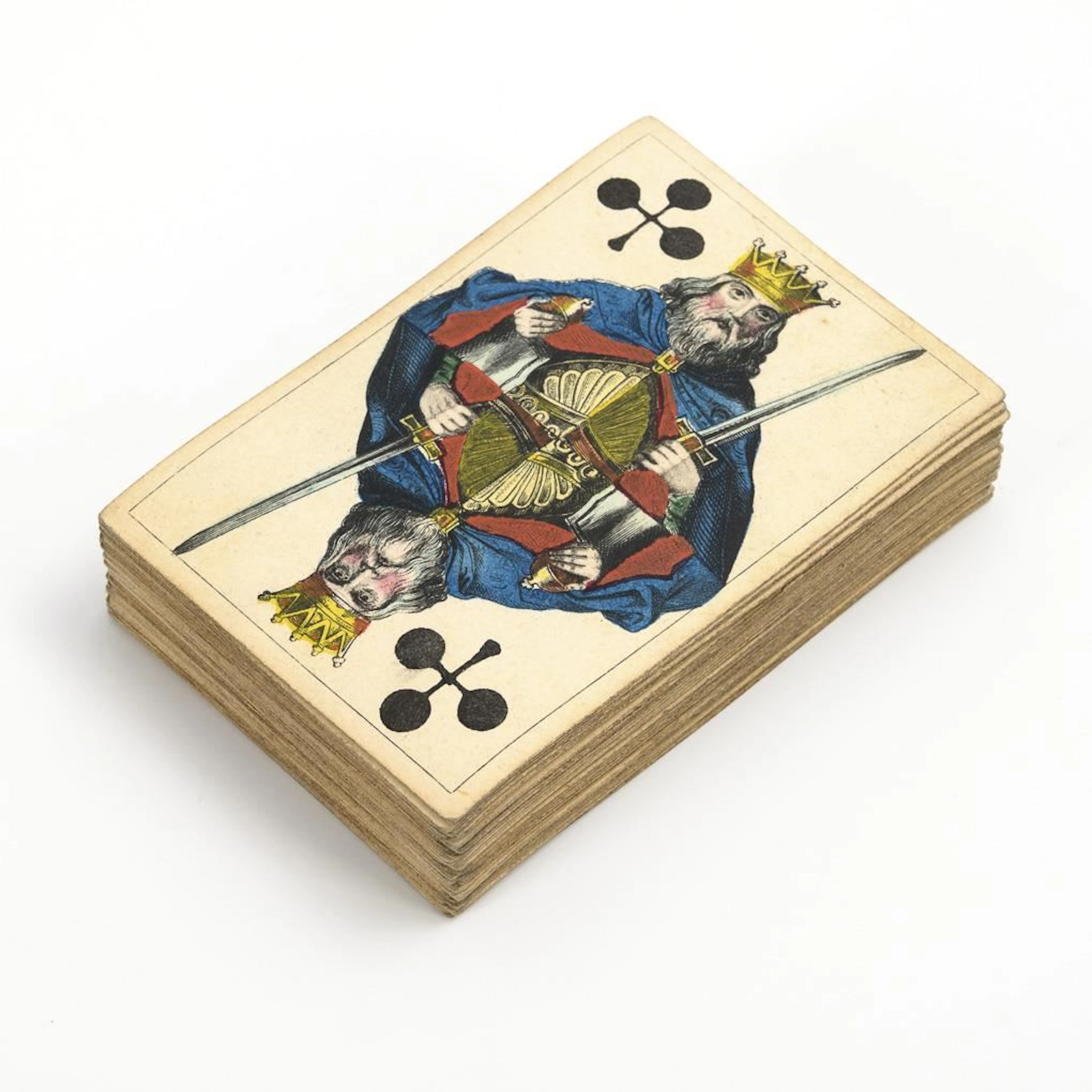 Biedermeier Whist Cards.