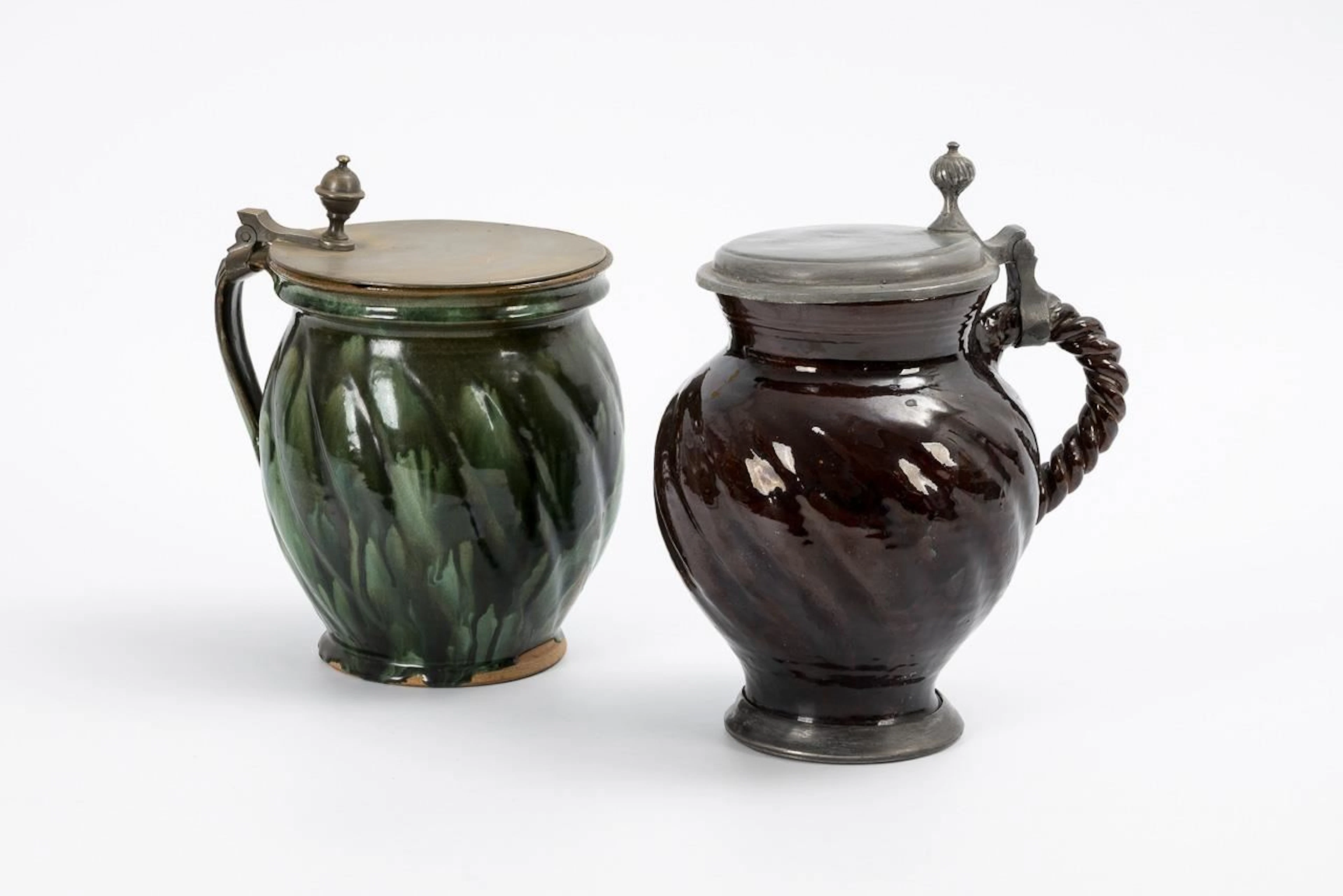 2 melon jugs.
