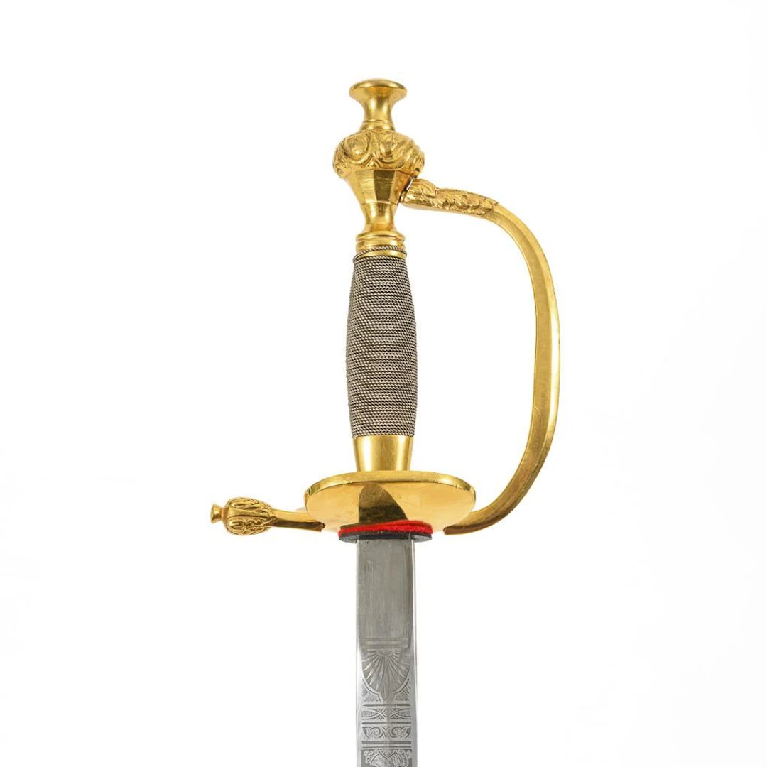 Infantry Officer's Sword, Old Style with Scabbard - Replica.