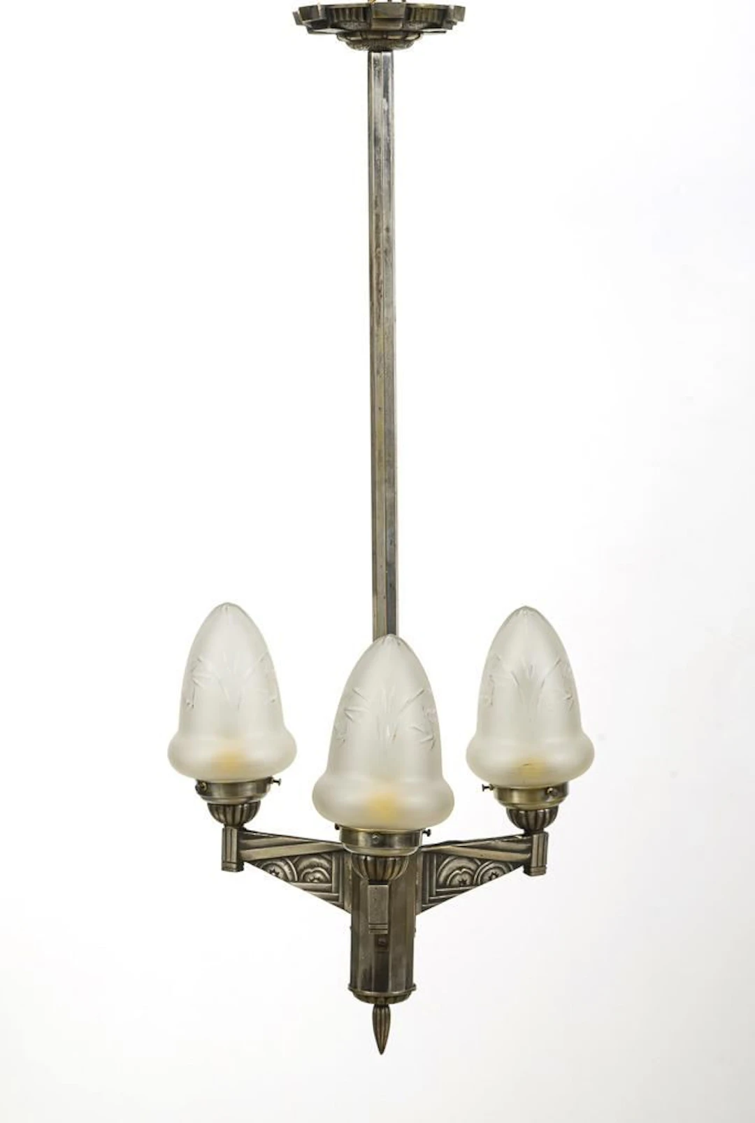 Art Deco ceiling lamp.
