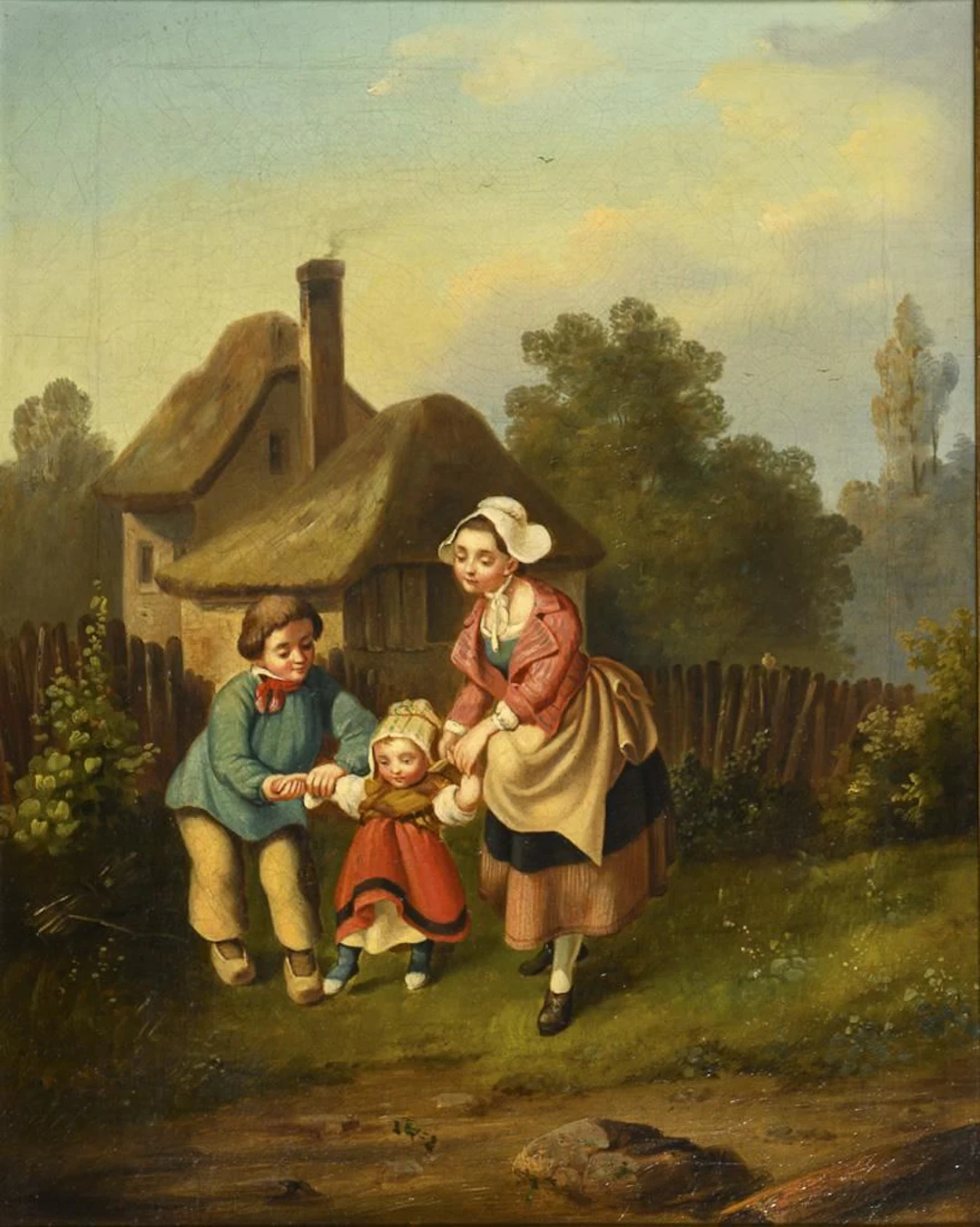 Genre Scene with Children