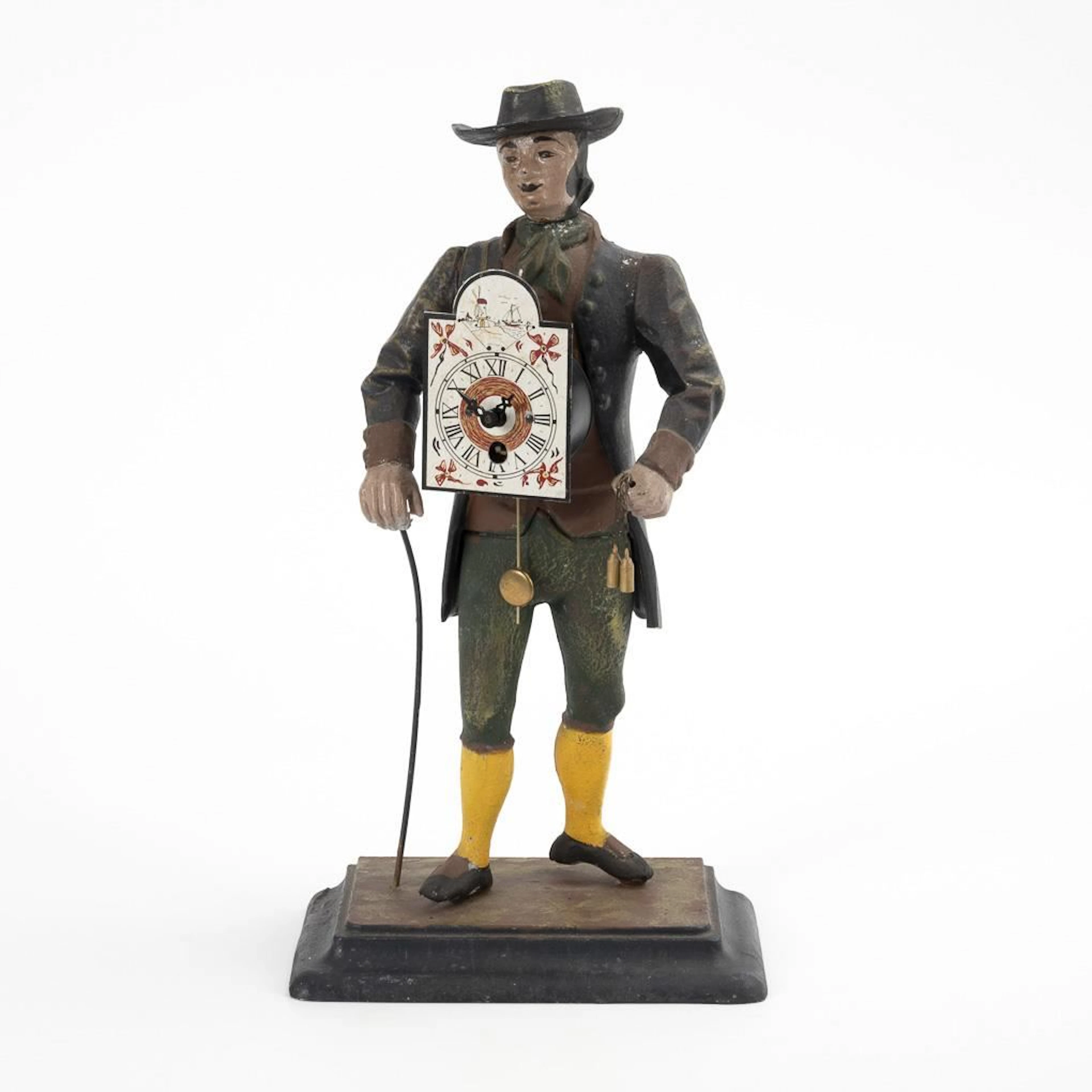 Black Forest Clock Carrier.