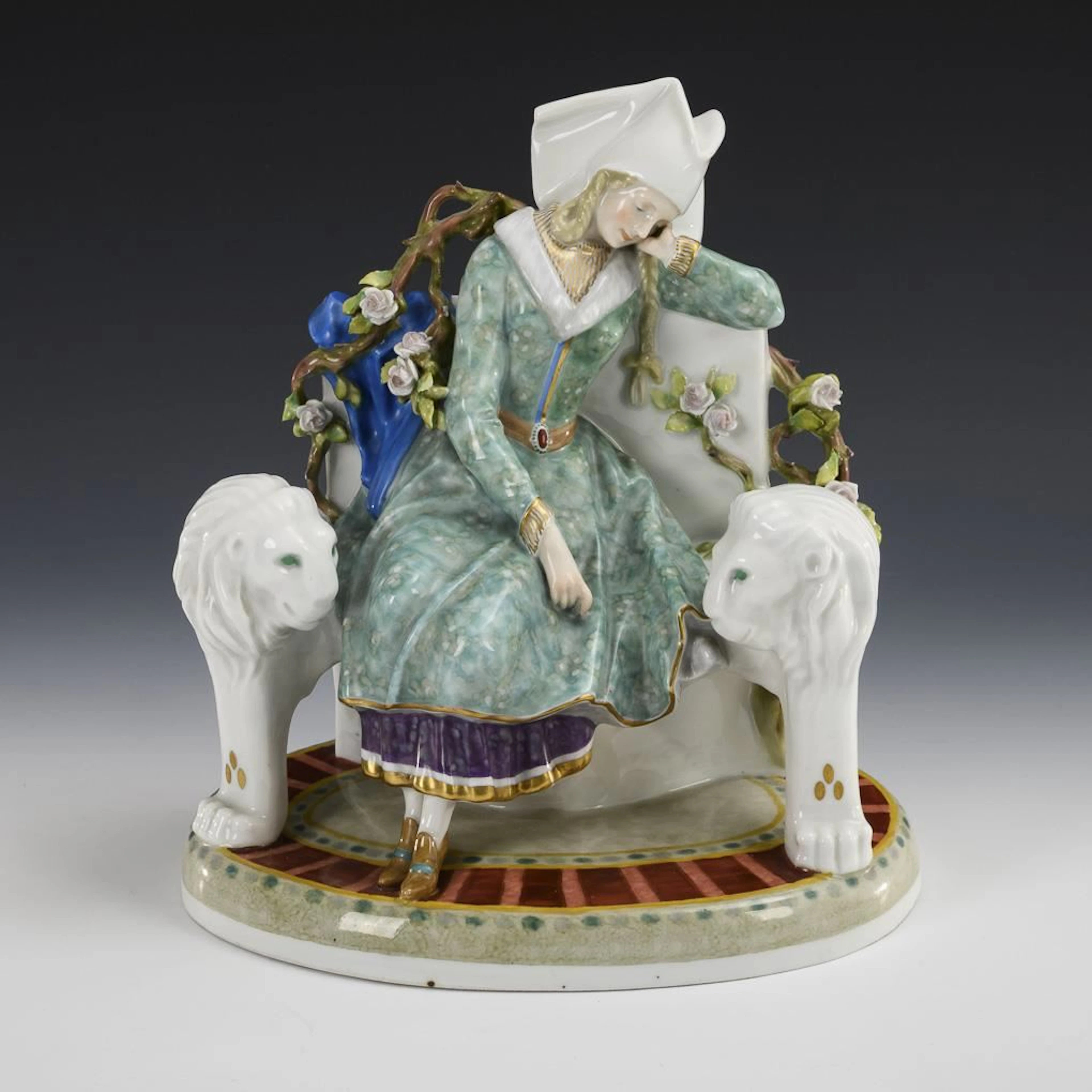 Rare fairy-tale figure "Sleeping Beauty". ENS.