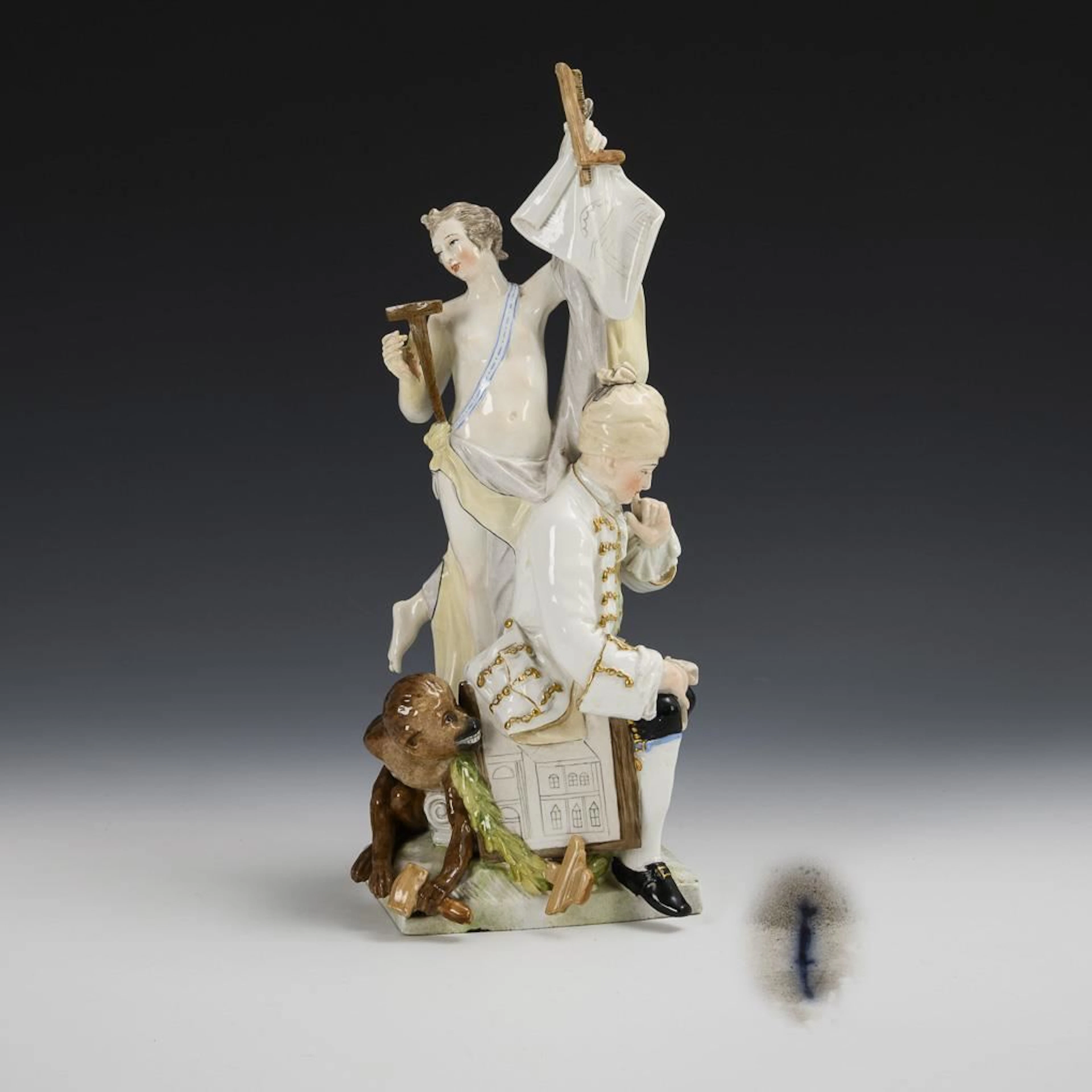 "Architecture" group of figures. KPM Berlin.