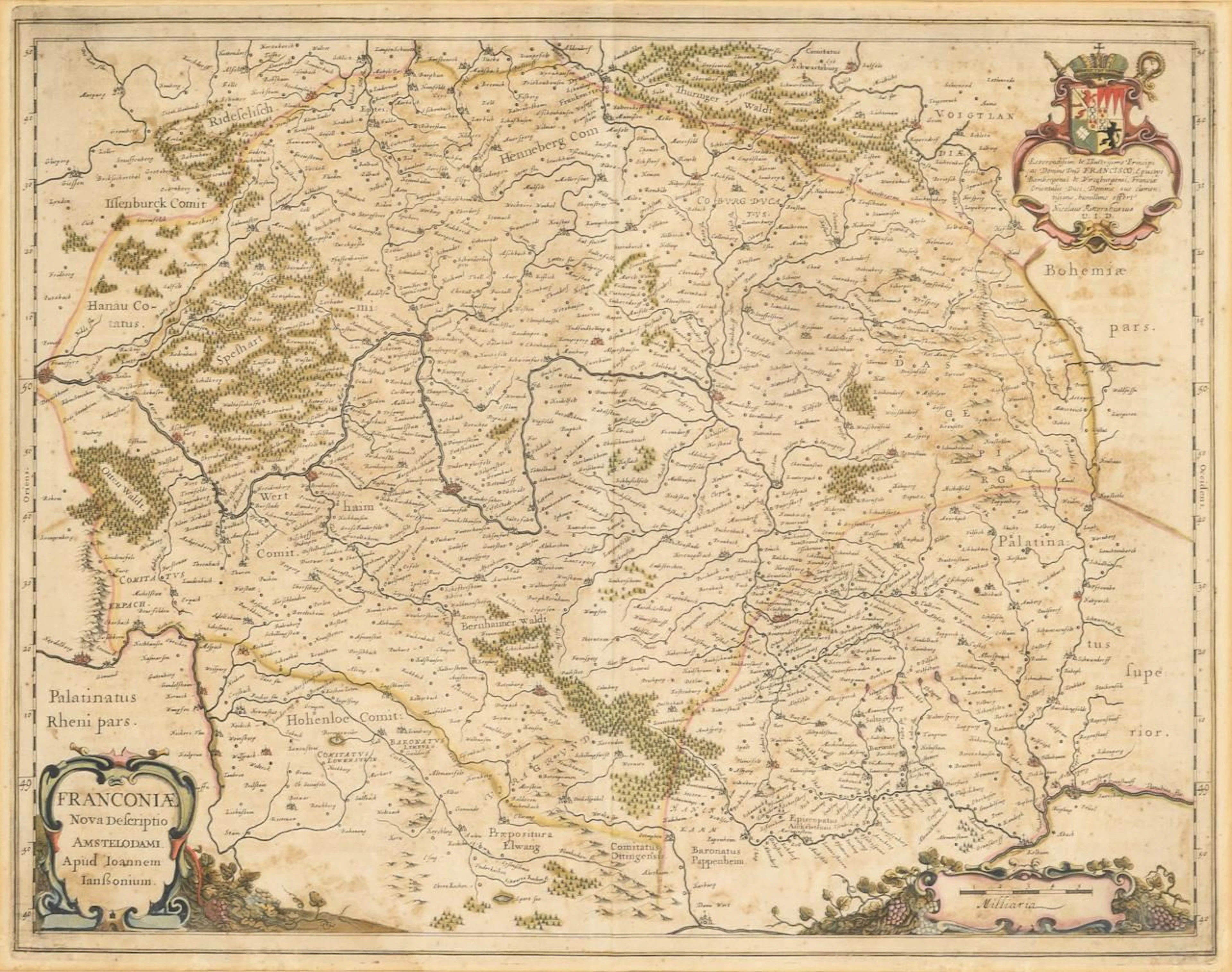 Map of Franconia