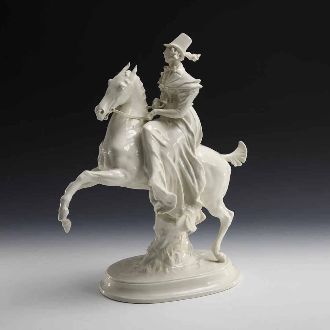 Rider. Hutschenreuther.