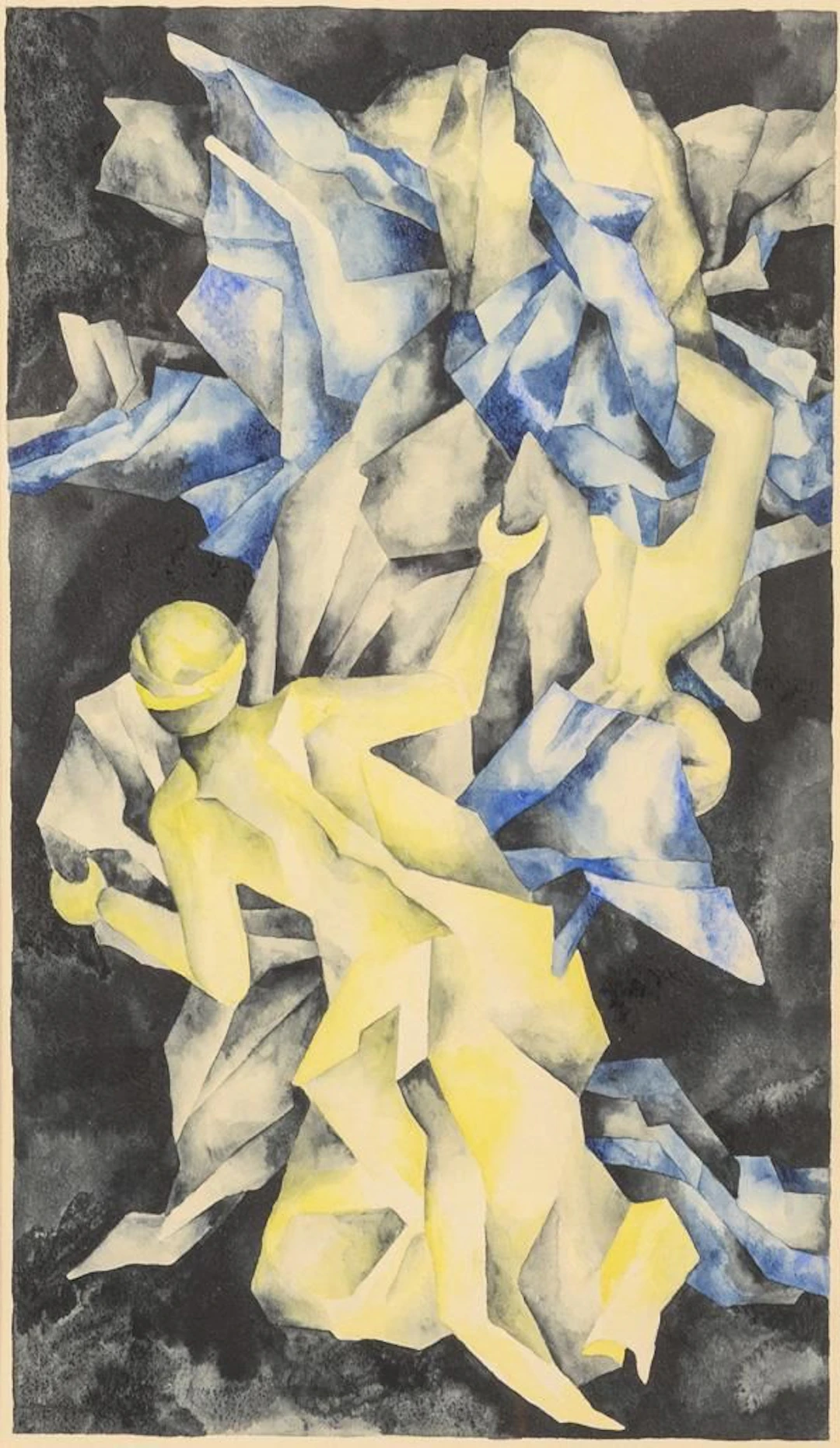 Abstract Figurative Composition