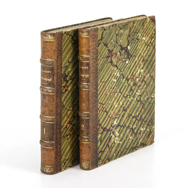 OVERBECK, J, OVERBECK, J, OVERBECK, J, "Pompeii," 2 volumes