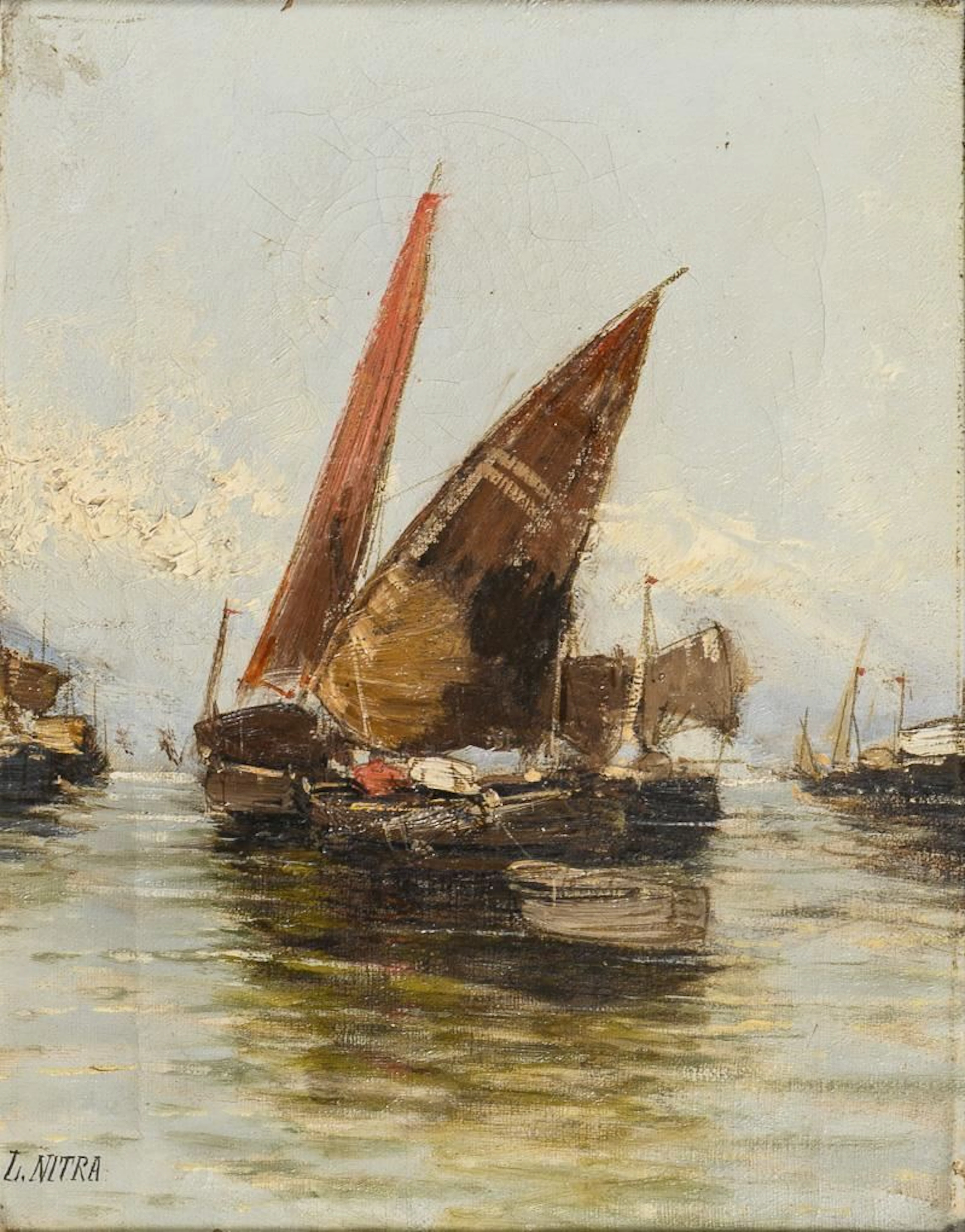 NITRA, L. NITRA, L. NITRA, L. Mediterranean Fishing Boats
