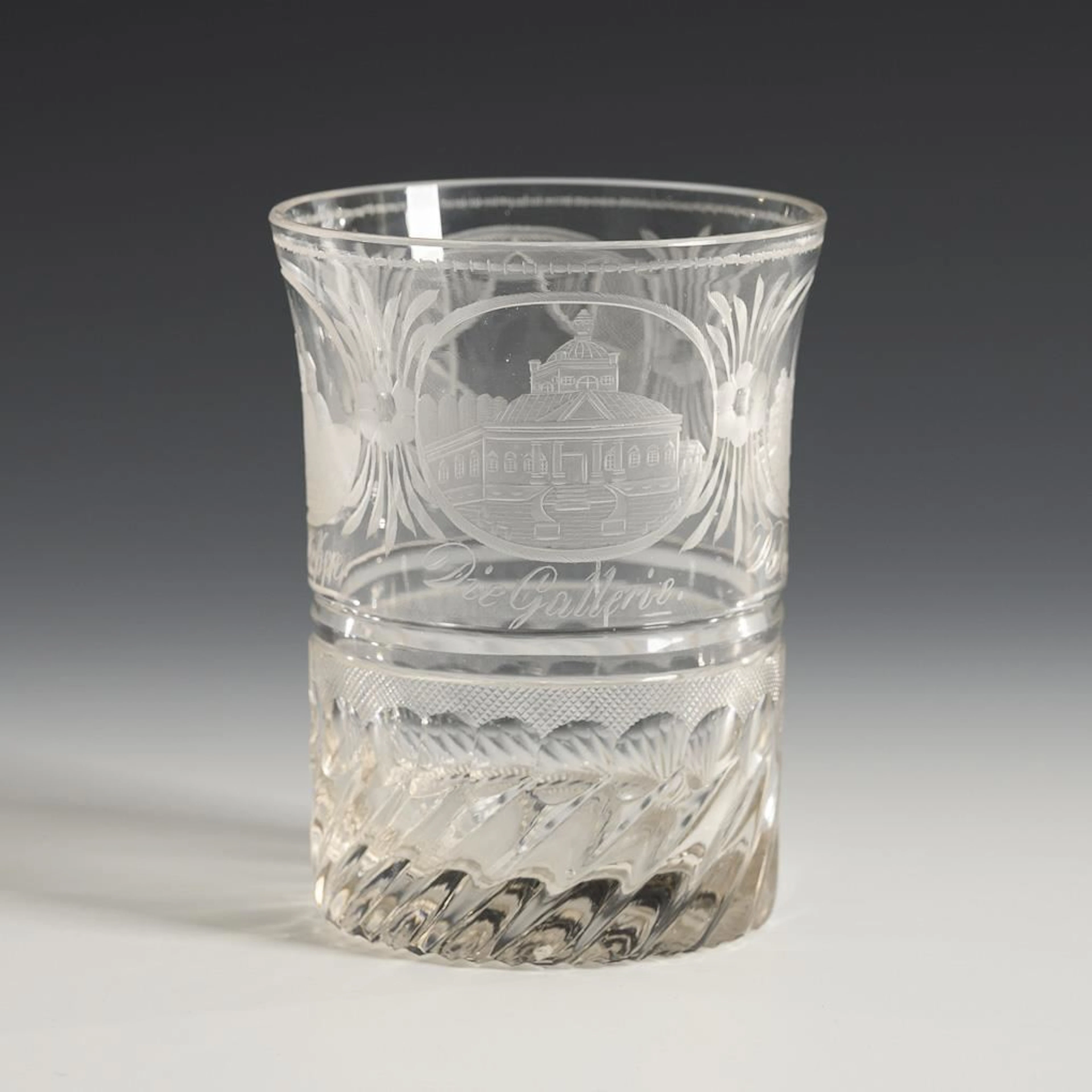 Biedermeier landscape mug.