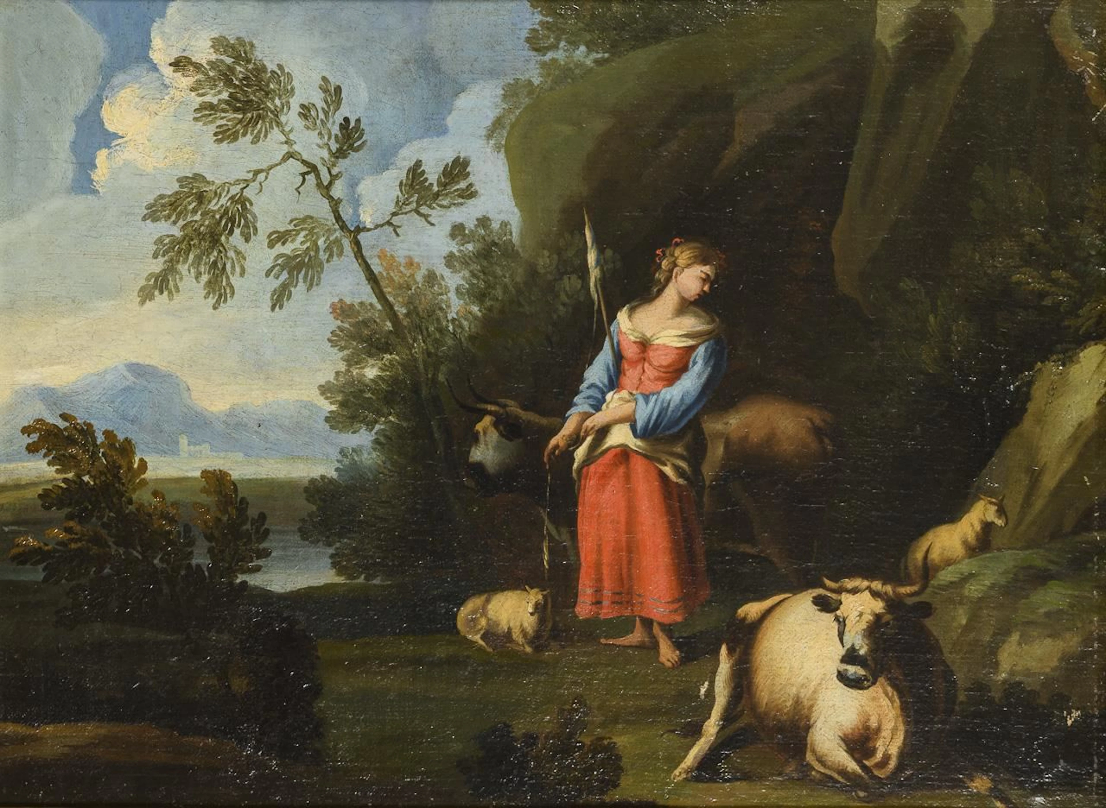 Late Baroque Shepherds' Scene