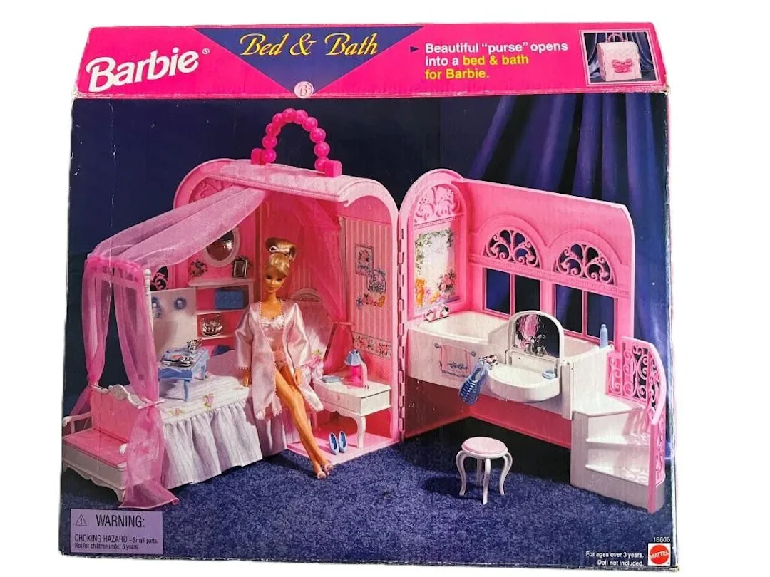 Barbie. Mattel 1998. Bed & Bath. - Lot 56