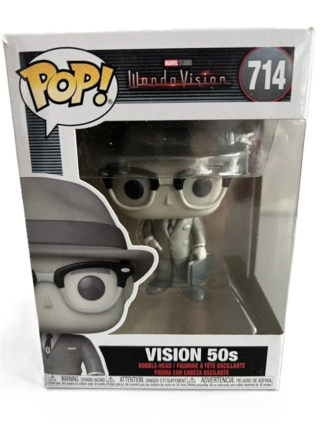 POP Marvel studios. Vision 50s. Dans sa boite. T.B.E. - Lot 83