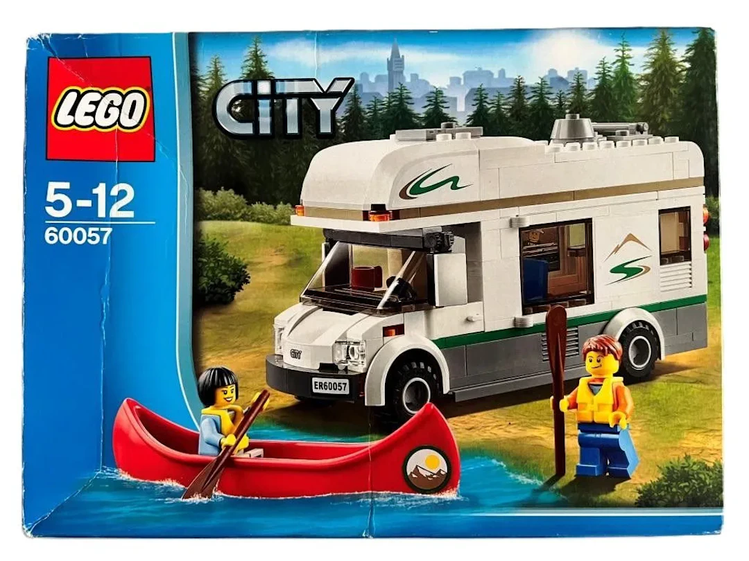LEGO. City. Le camping-car et son canoë. - Lot 27