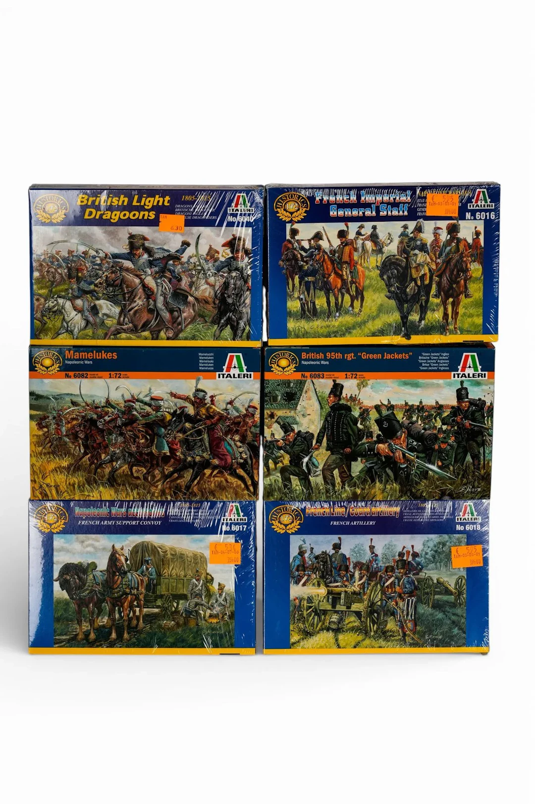 Italeri 1/72. 1er Empire. Etat-major, Artillerie, Mamelouks - Lot 153