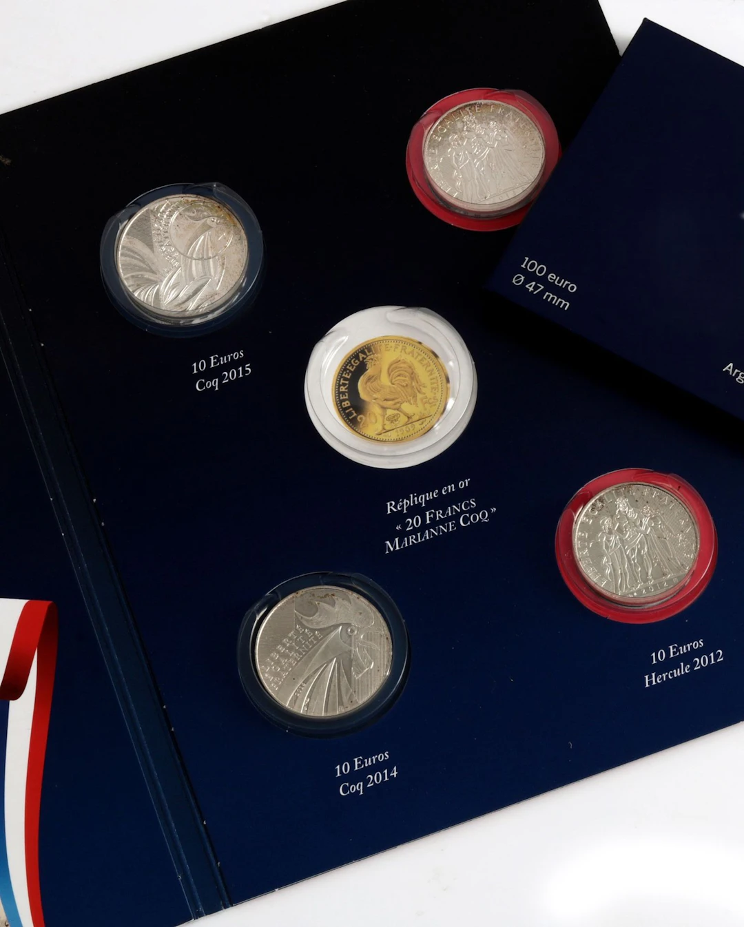 Quatre monnaies de 10 euros en argent (Coq 2014, 2015 et Her - Lot 202