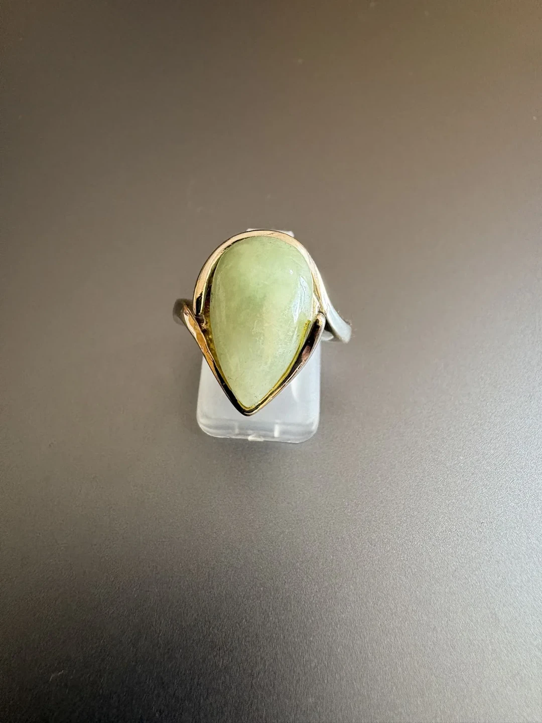 Bague argent 925°/°° et pierre dure. Taille : 52. Poids brut - Lot 73
