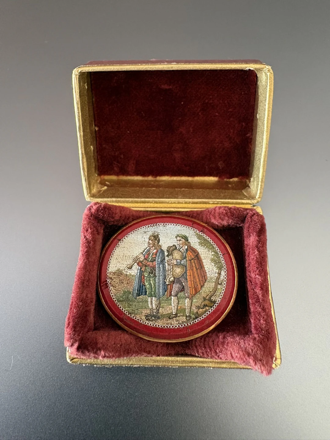 ITALIE. fin XVIIIe siècle ou début XIXe siècle. RARE MICROMO - Lot 12