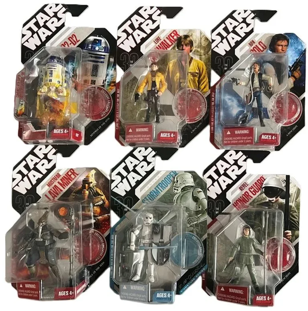 STAR WARS. Hasbro 2007. Figurines 30e Anniversaire /6. - Lot 72