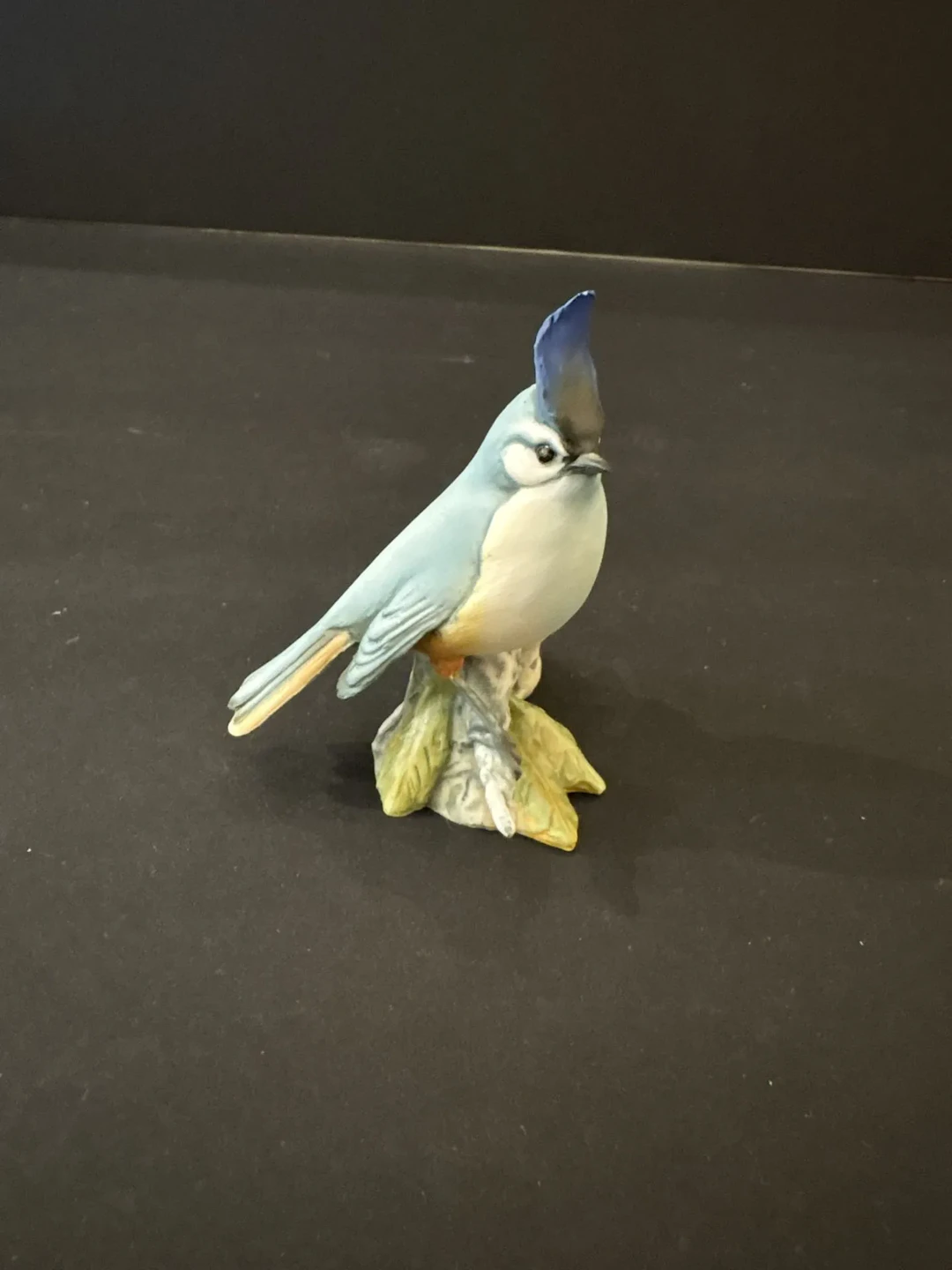 PORCELAINE TAY - GIUSEPPE TAGLIAROL (Italie). Geai bleu en p - Lot 331