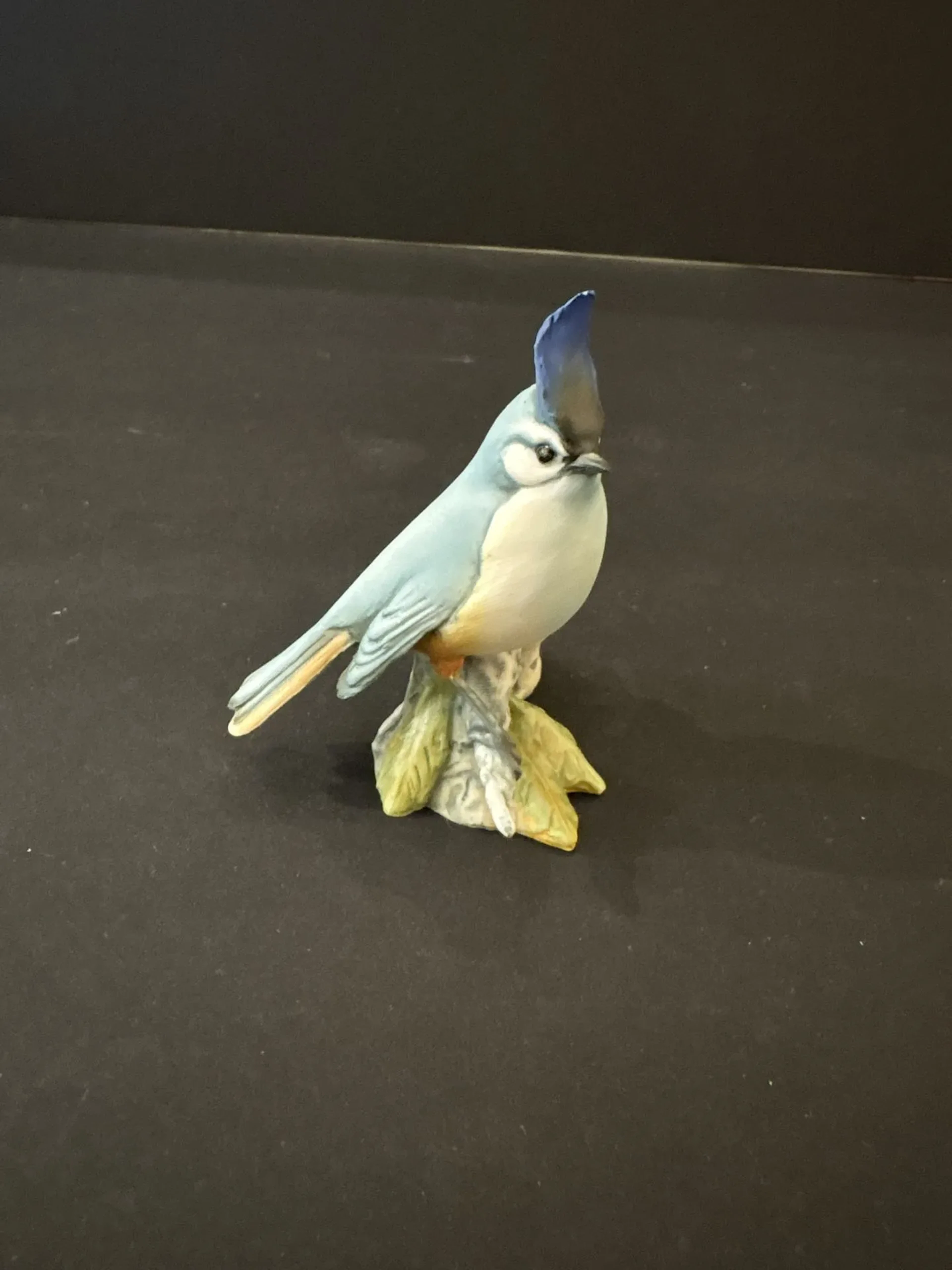 PORCELAINE TAY - GIUSEPPE TAGLIAROL (Italie). Geai bleu en p - Lot 331