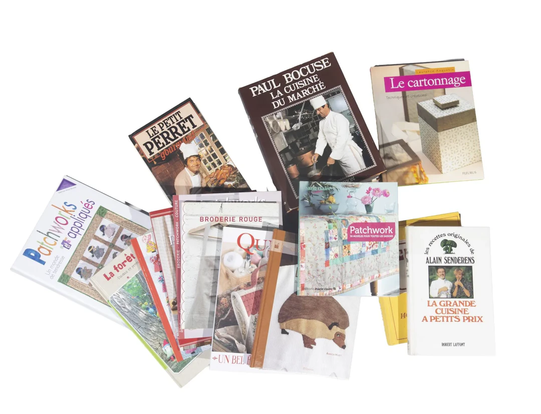 Ensemble de livres sur la cuisine et la gastronomie, sur les - Lot 17