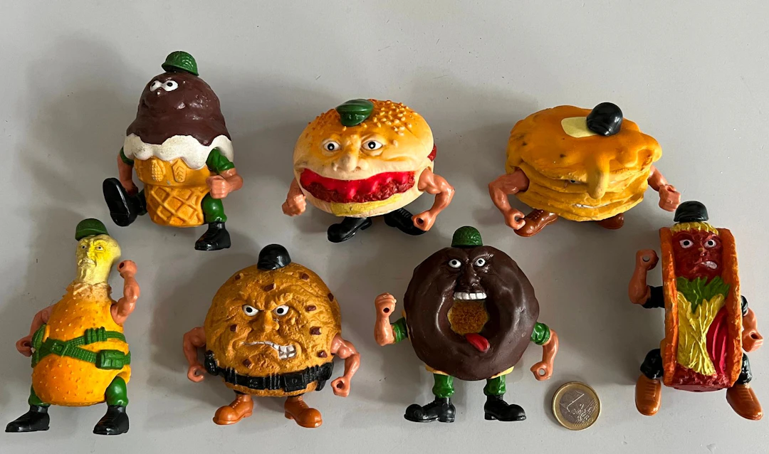 Mattel 1988. Food Fighters. - Lot 126