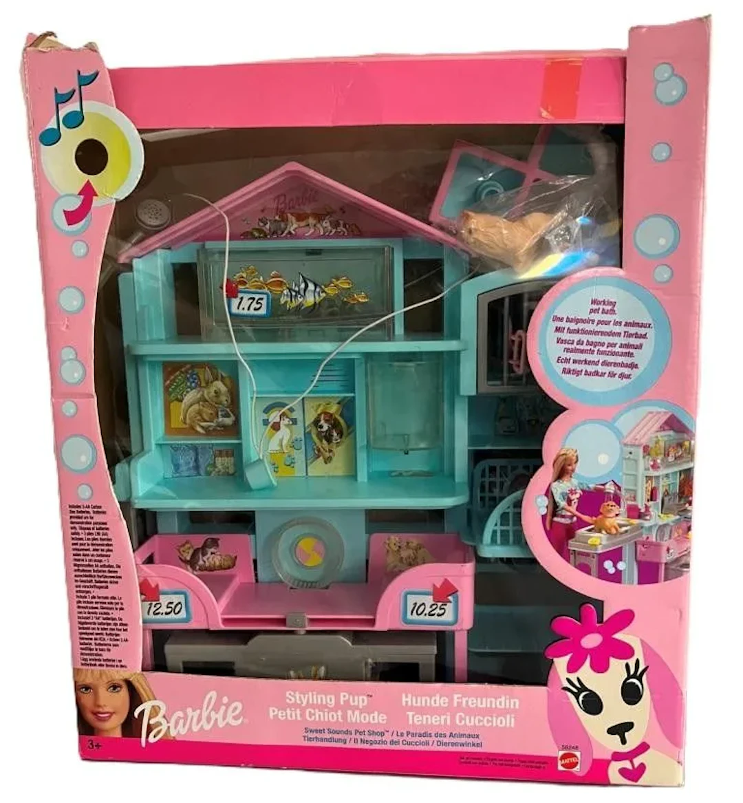 Barbie. Mattel 2002. Styling Pup (Petit Chiot mode) sonorisé - Lot 59