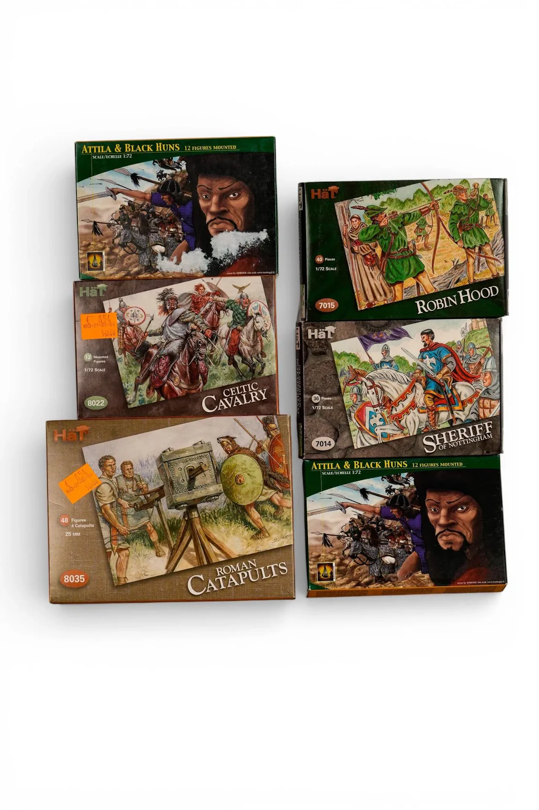 HAT 1/72 et similaire. Robin des bois, Celtes, Romains, Atti - Lot 165