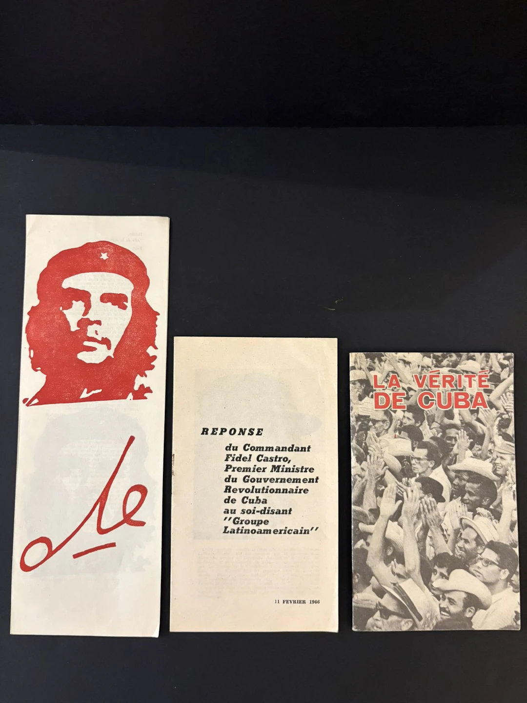 CUBA Révolution Cubaine FIDEL CASTRO, CHE GUEVARA. Ensemble - Lot 292