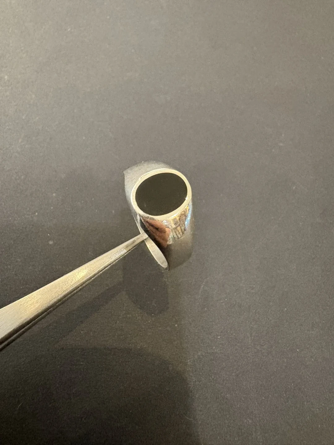 Bague chevalière en argent 925°/°°. Taille : 57. Poids brut - Lot 86