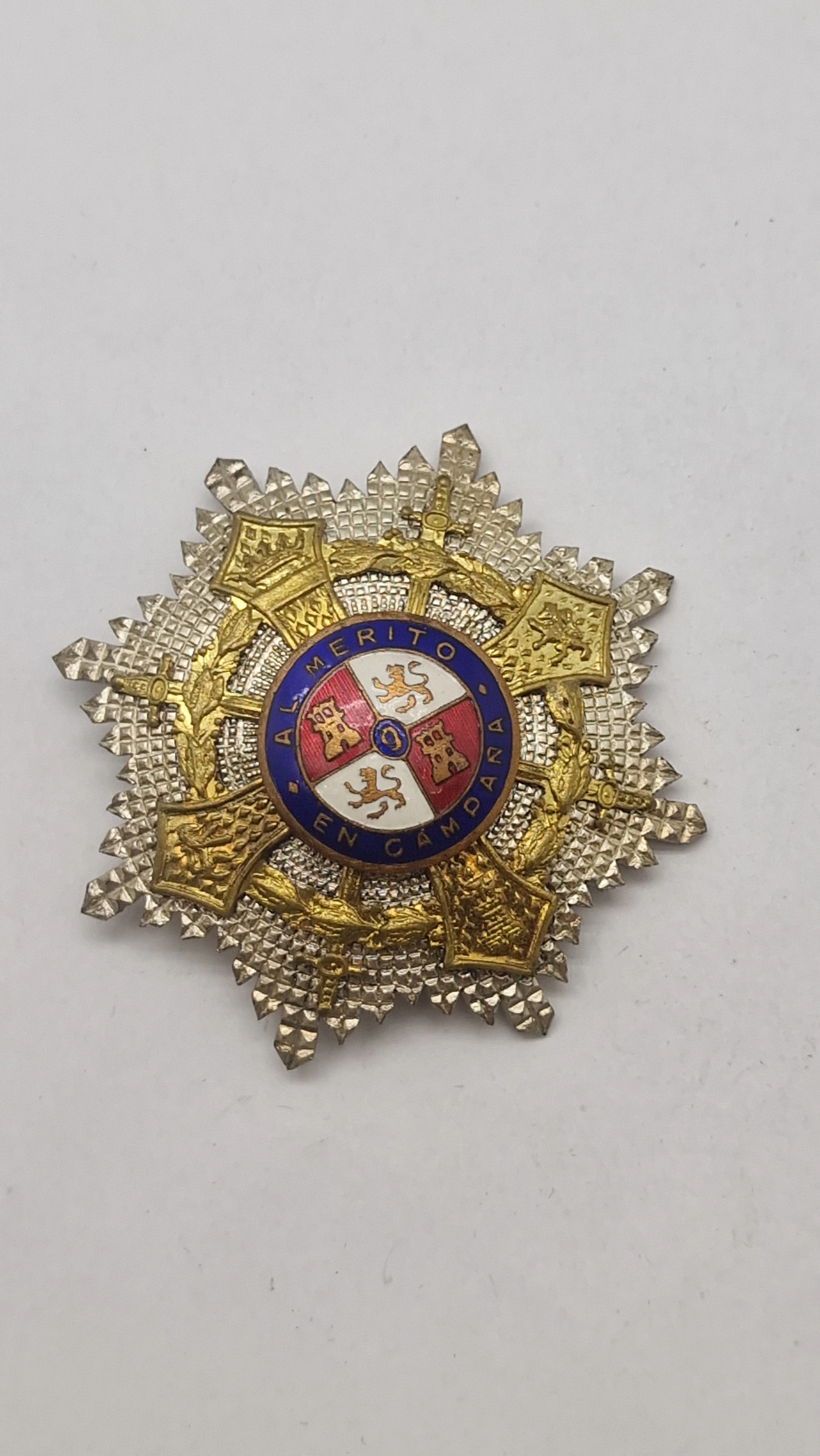 Spansk Cruz de Guerra (Krigskors), en højtstående militærorden etableret