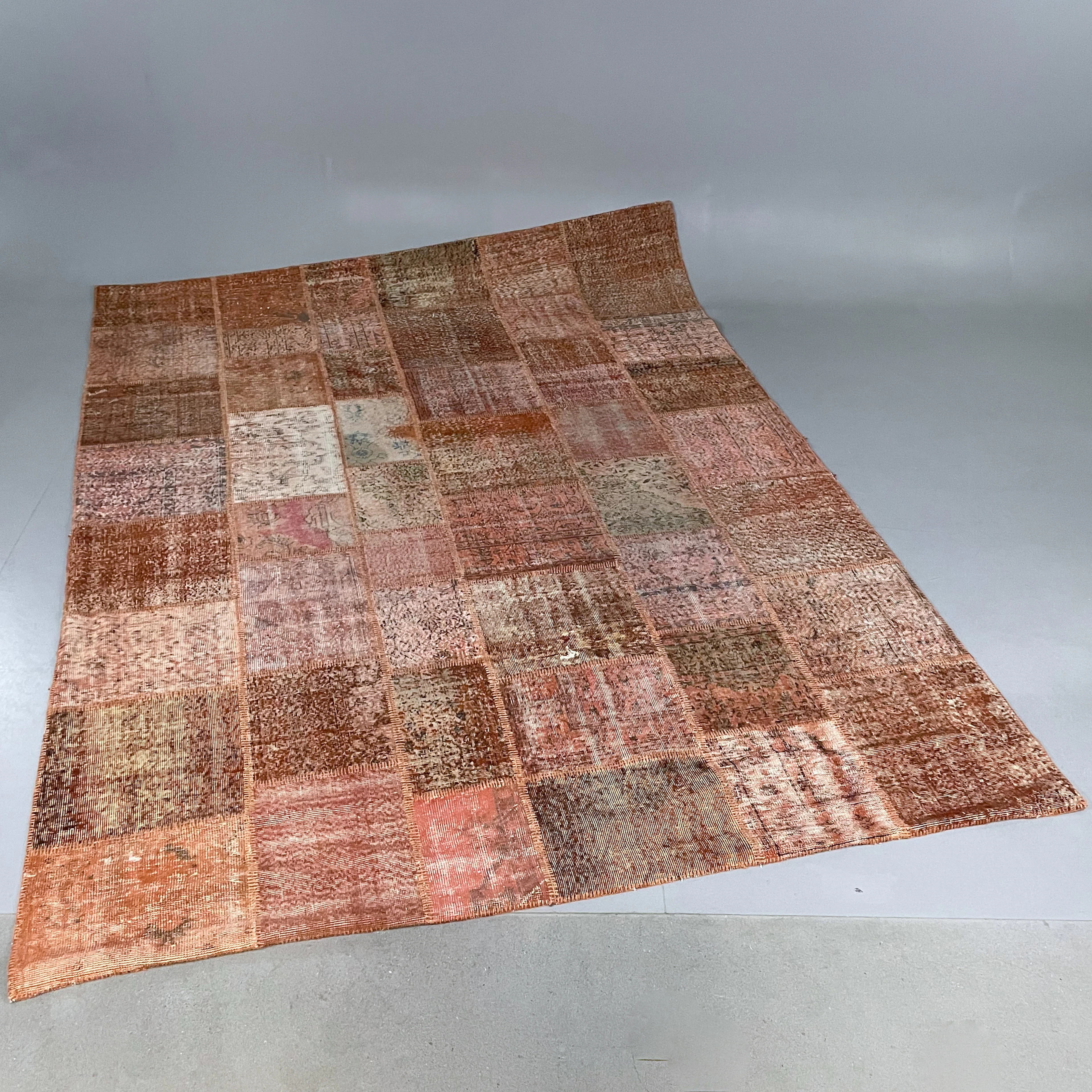 Handgjord matta "Patchwork" 370x267cm