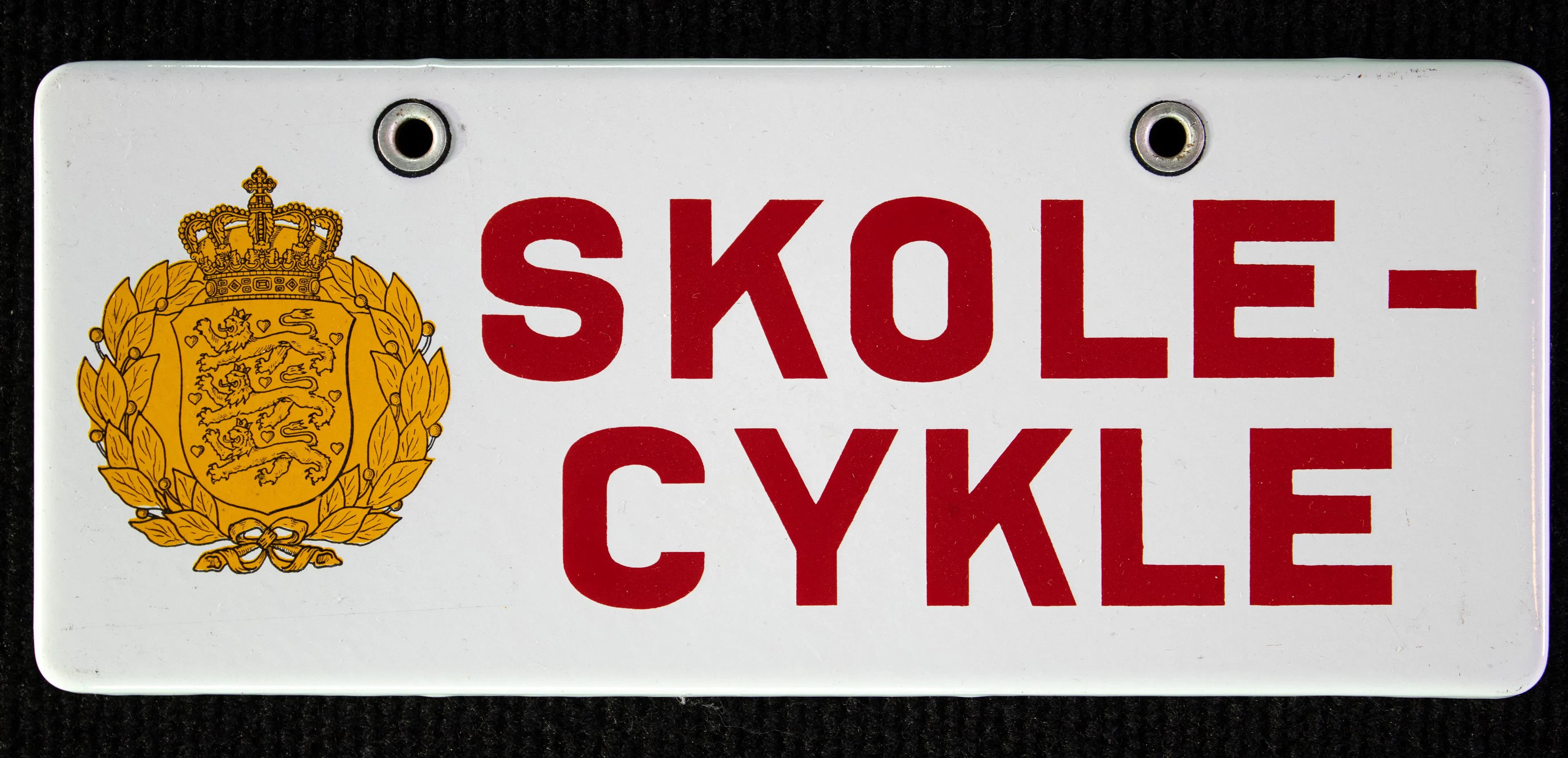 Skole-Cykle Nummerplade