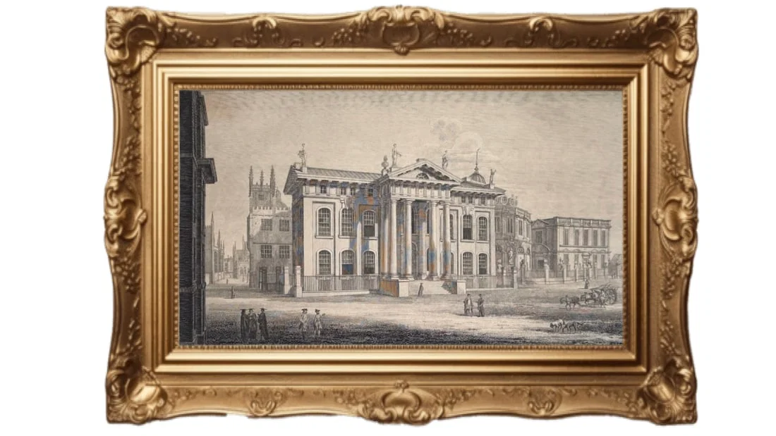OXFORD UNIVERSITY PRESS - engraving