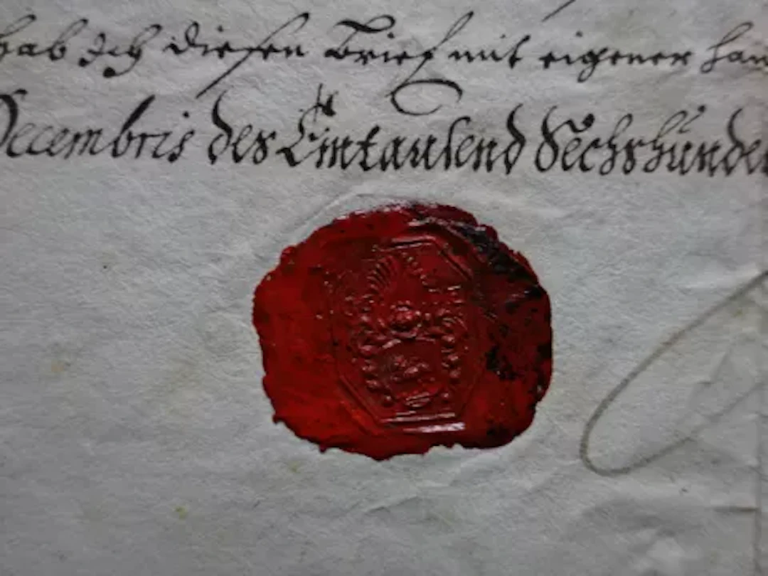 Dromprobst Grote - Lehnsbrief 1674