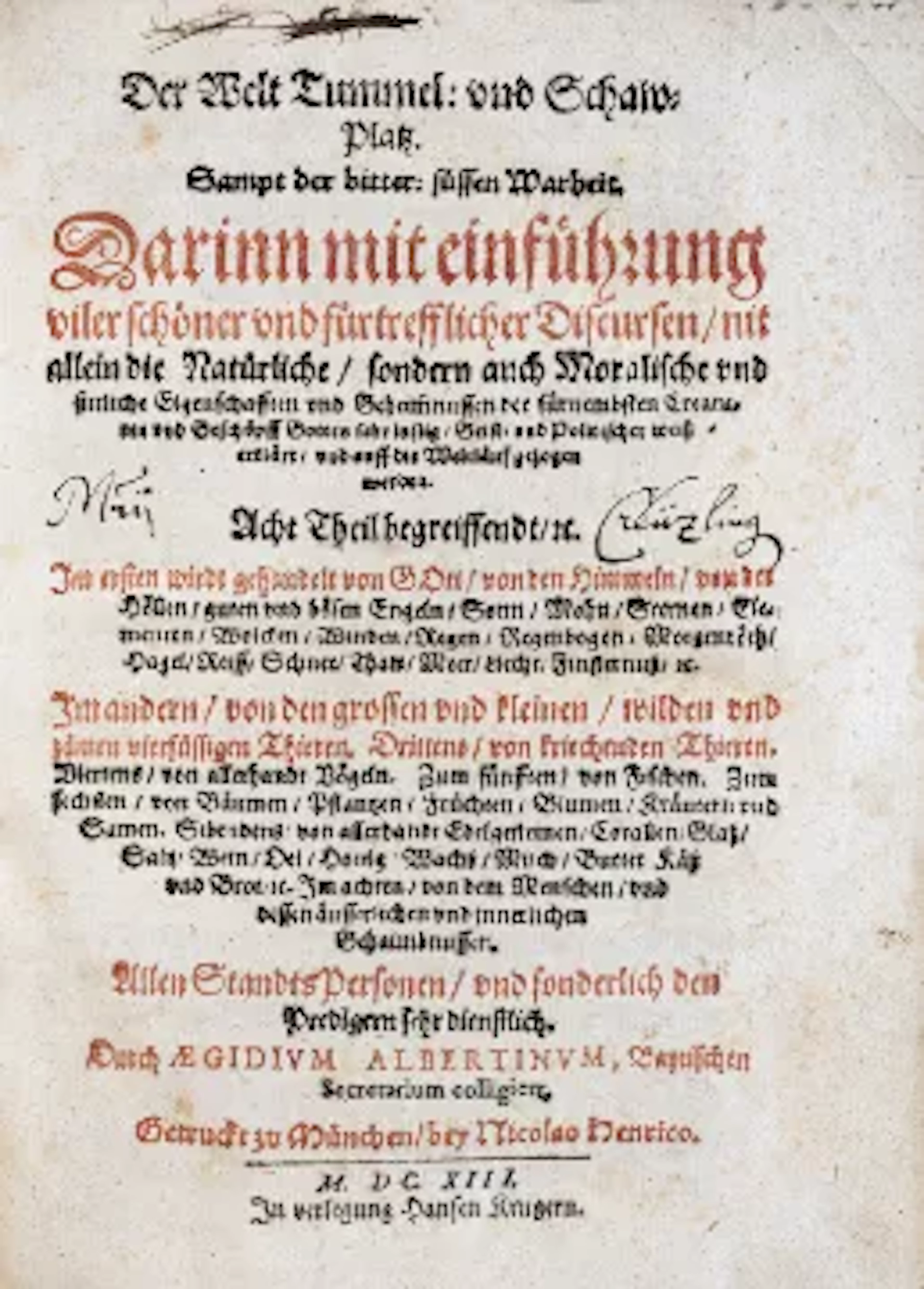 Albertinus - Welt Tummel