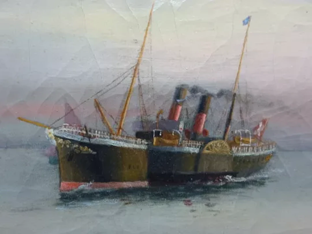 Lusty - Schiffe vor Kronborg