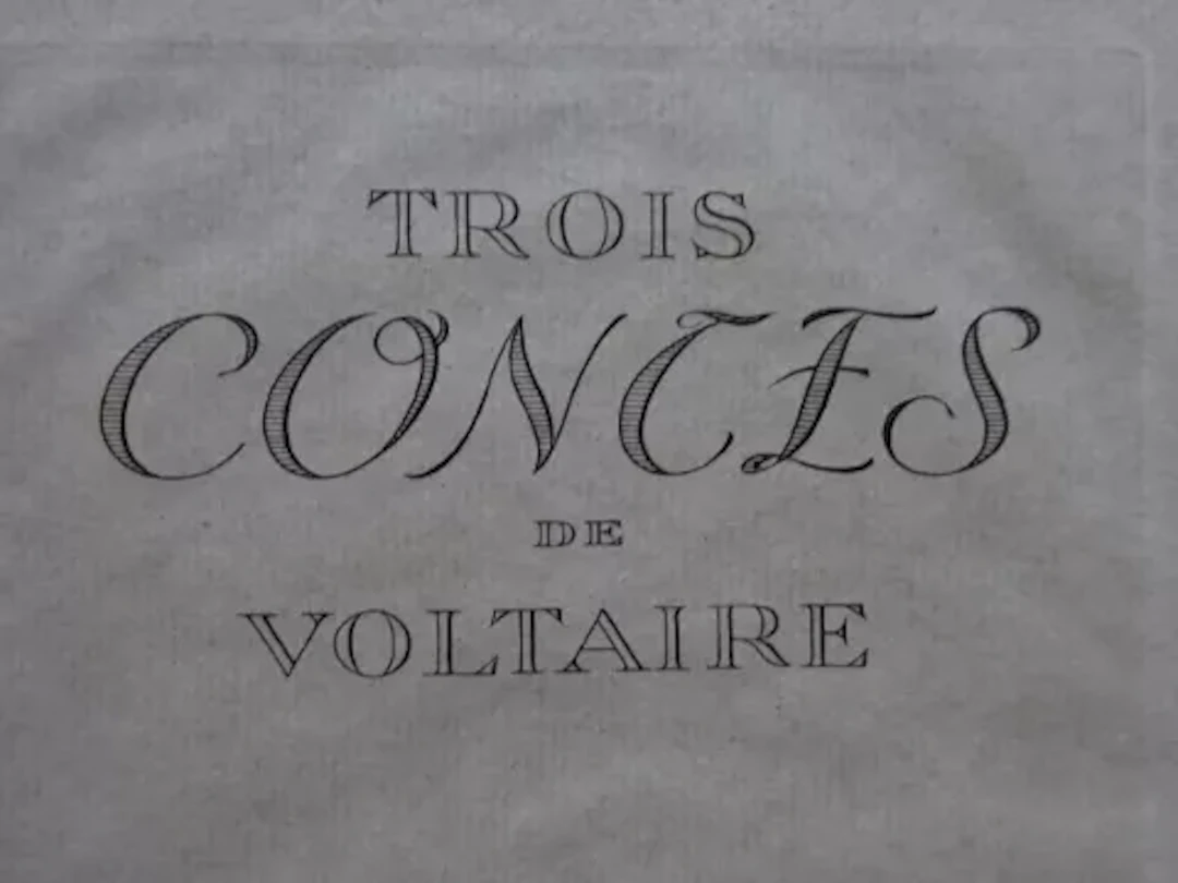 Voltaire - Trois contes