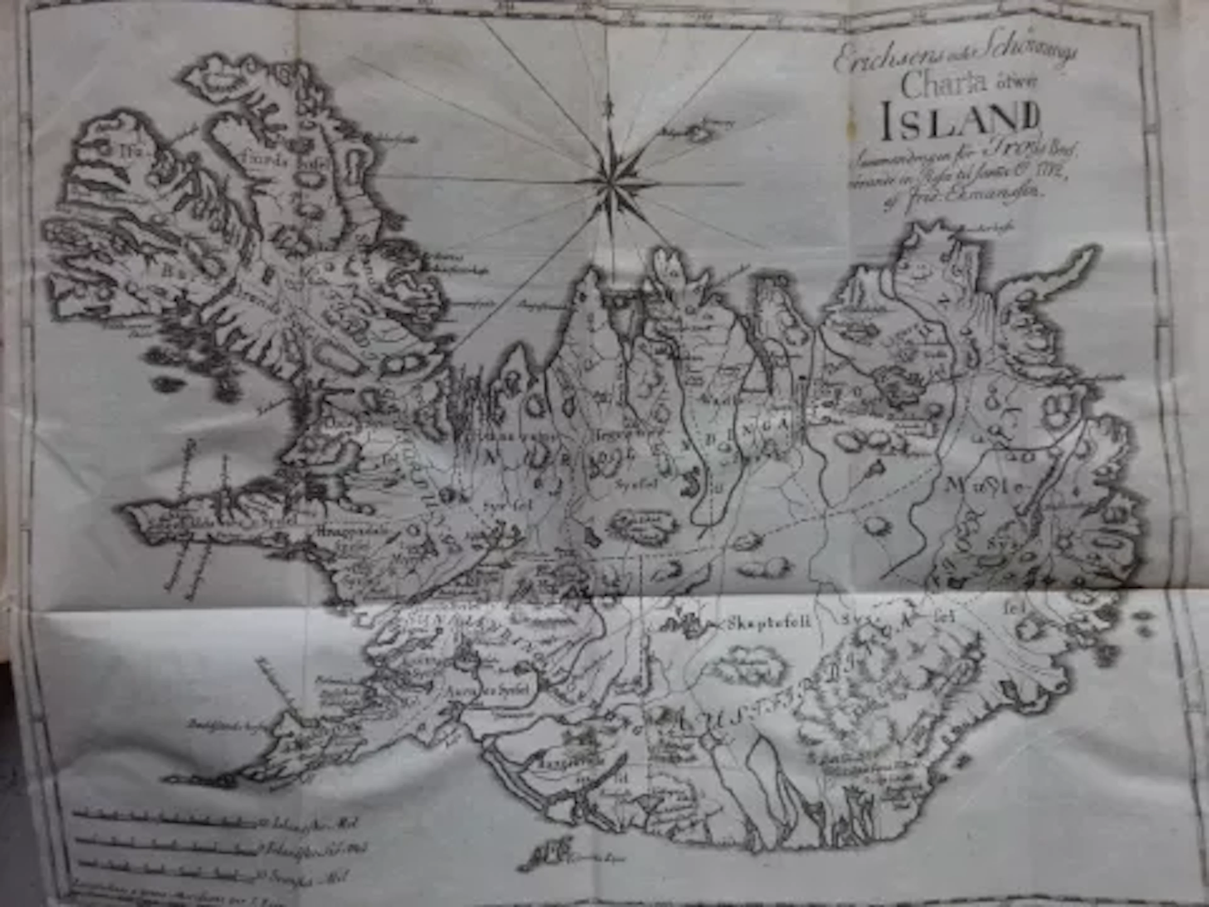 Troil - Bref til Island, 1777