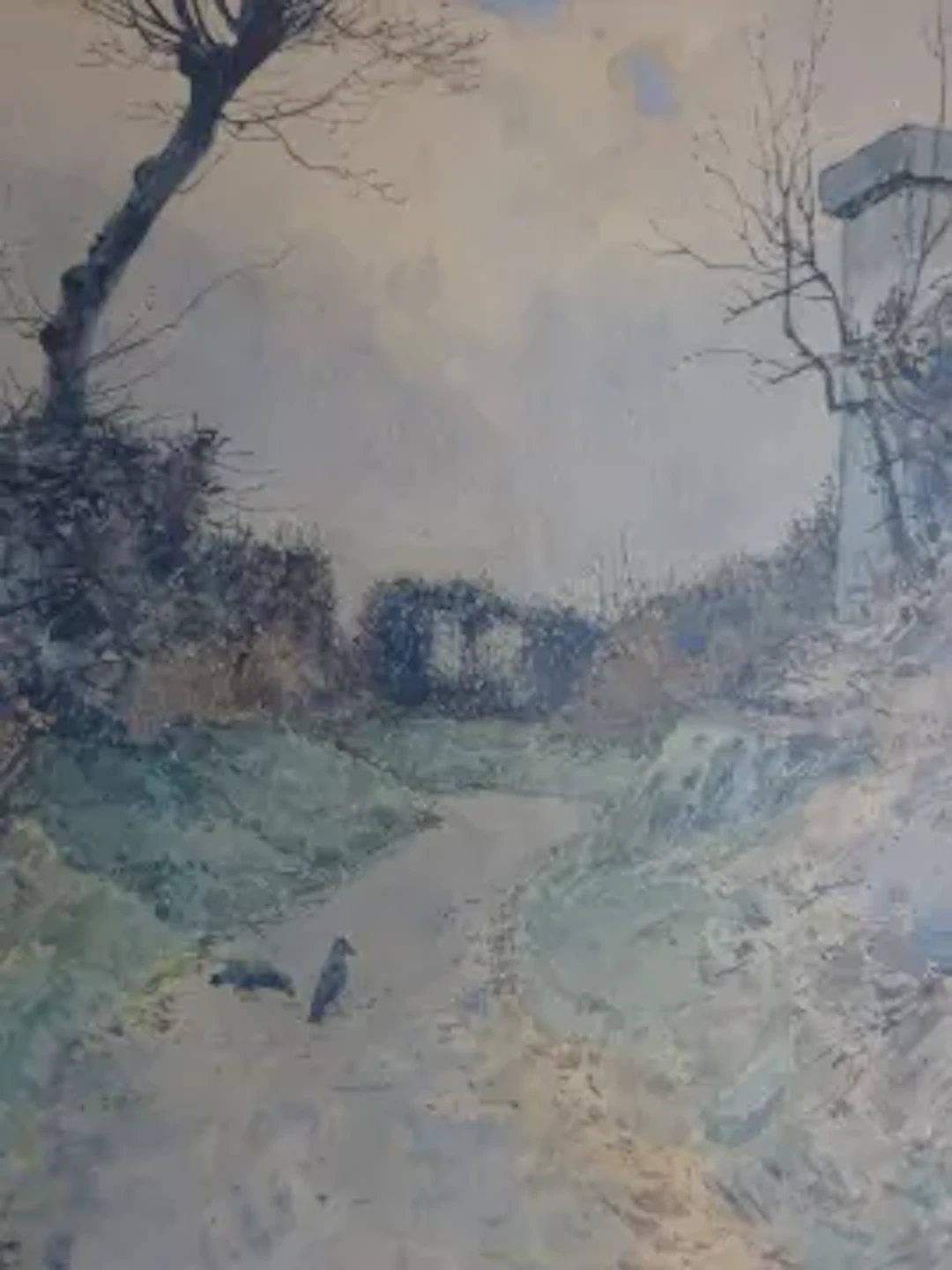 Bader - Raben am Feldweg